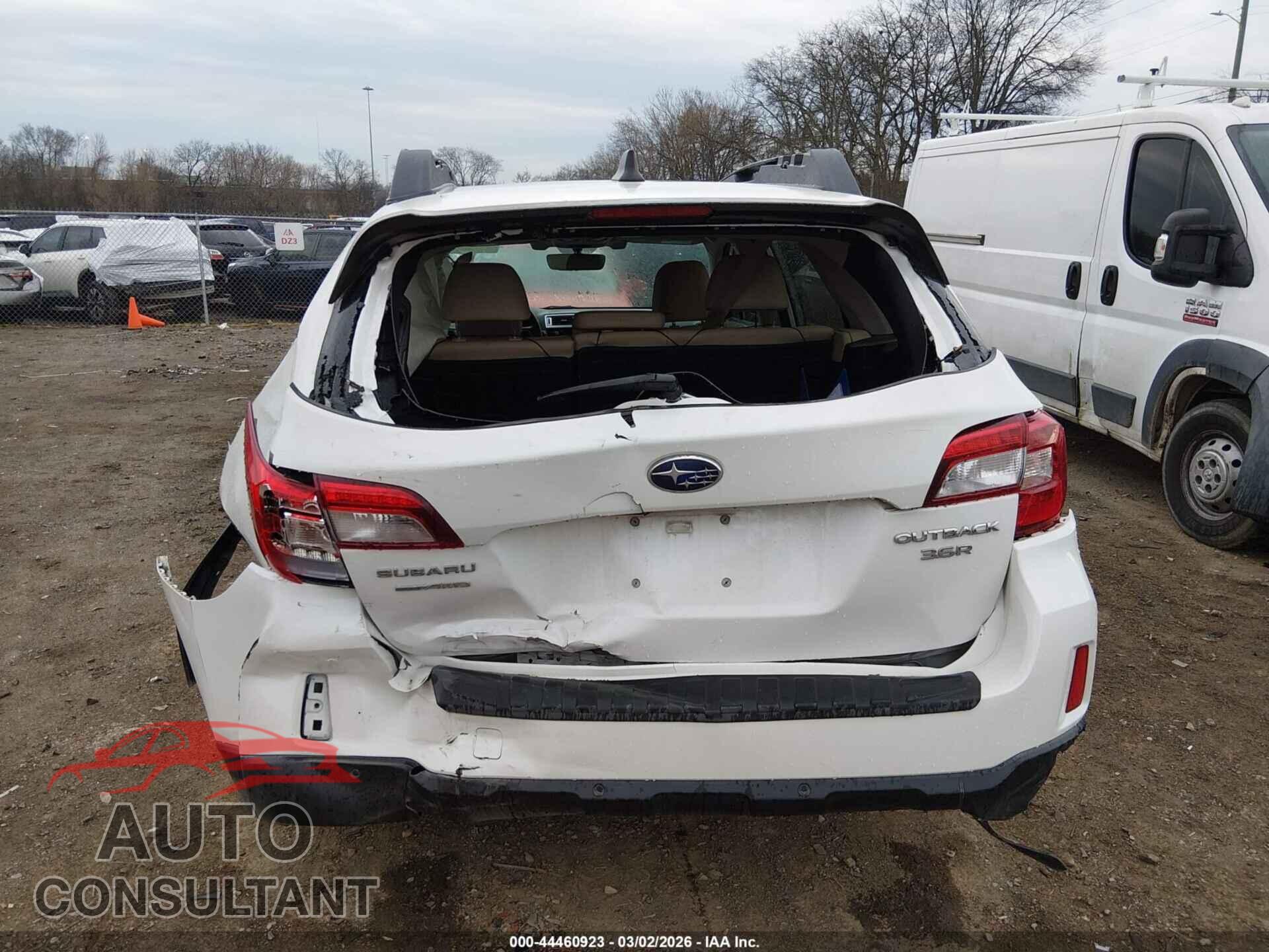 SUBARU OUTBACK 2017 - 4S4BSENC0H3325319