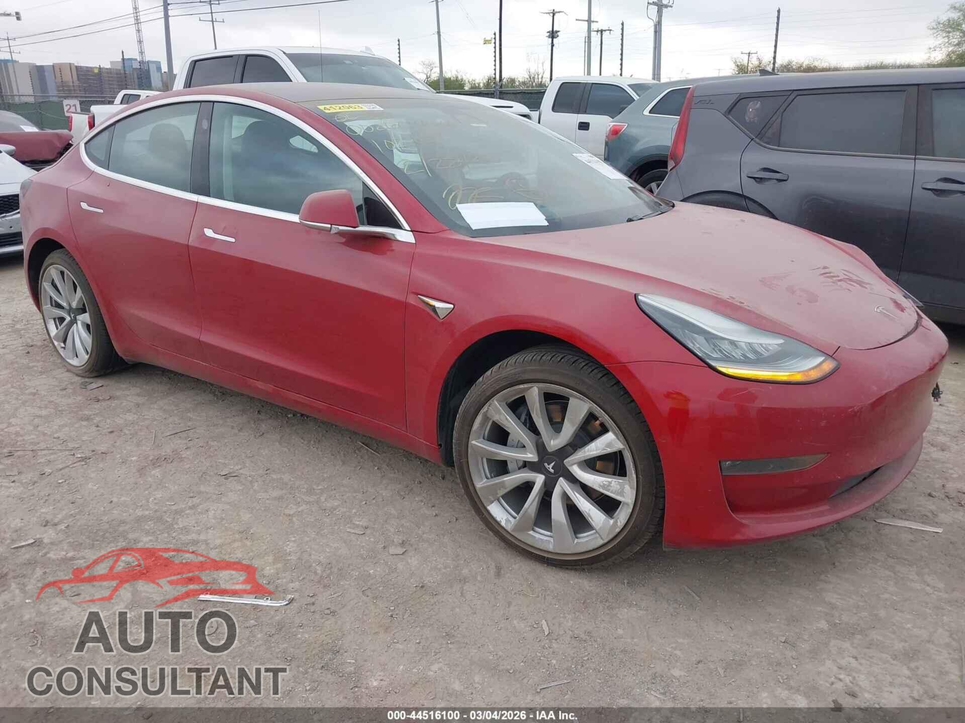 TESLA MODEL 3 2018 - 5YJ3E1EA8JF102851