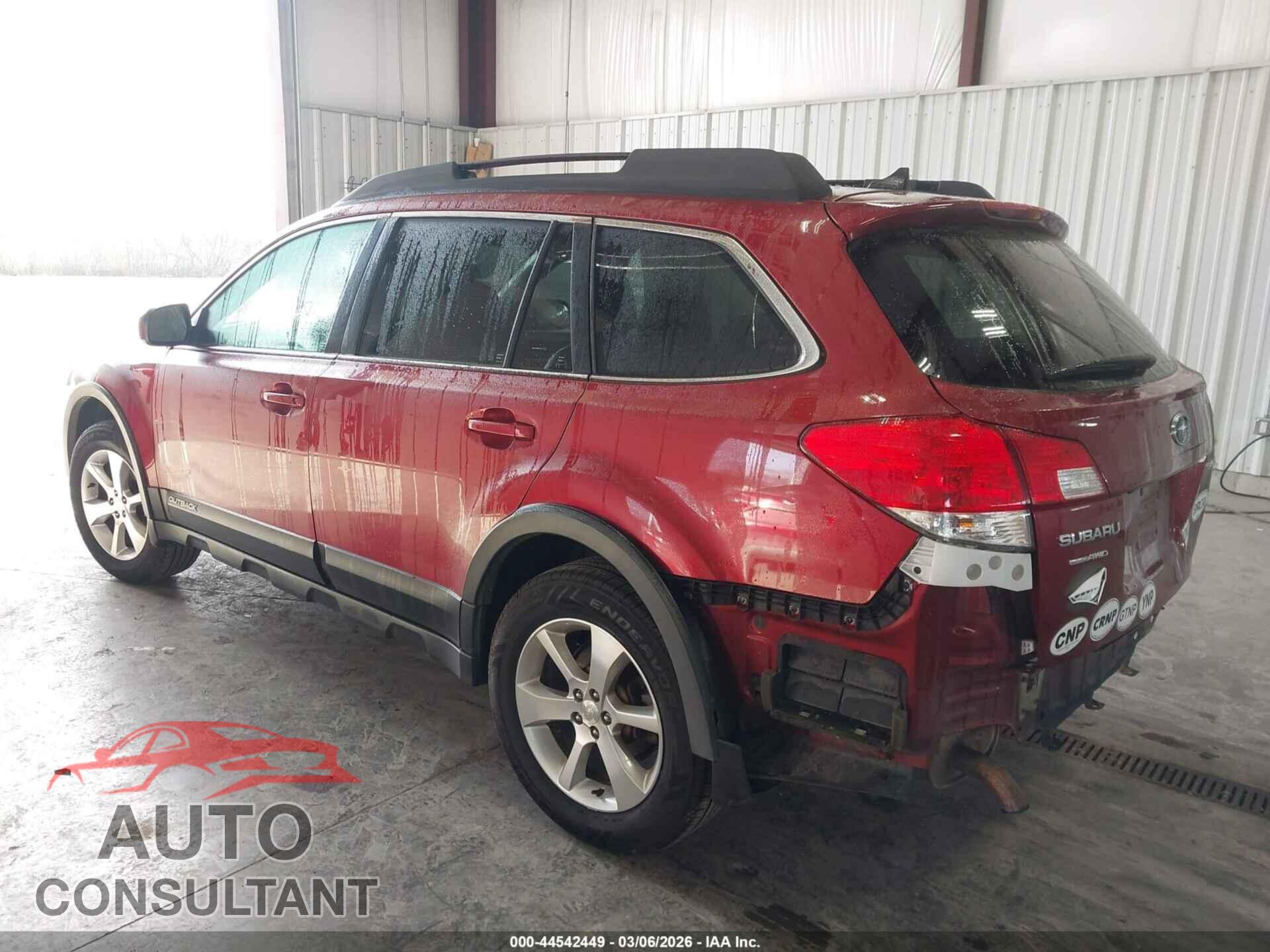 SUBARU OUTBACK 2014 - 4S4BRCLC3E3294534