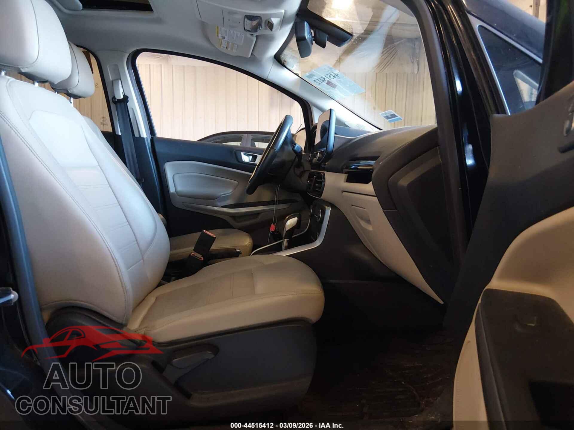 FORD ECOSPORT 2019 - MAJ6S3KL0KC306913