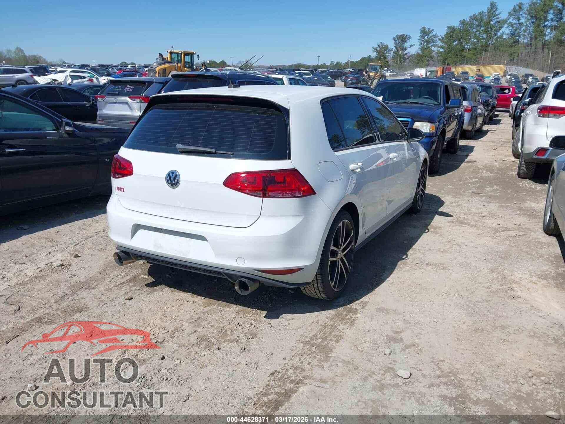 VOLKSWAGEN GOLF GTI 2017 - 3VW447AU2HM007733