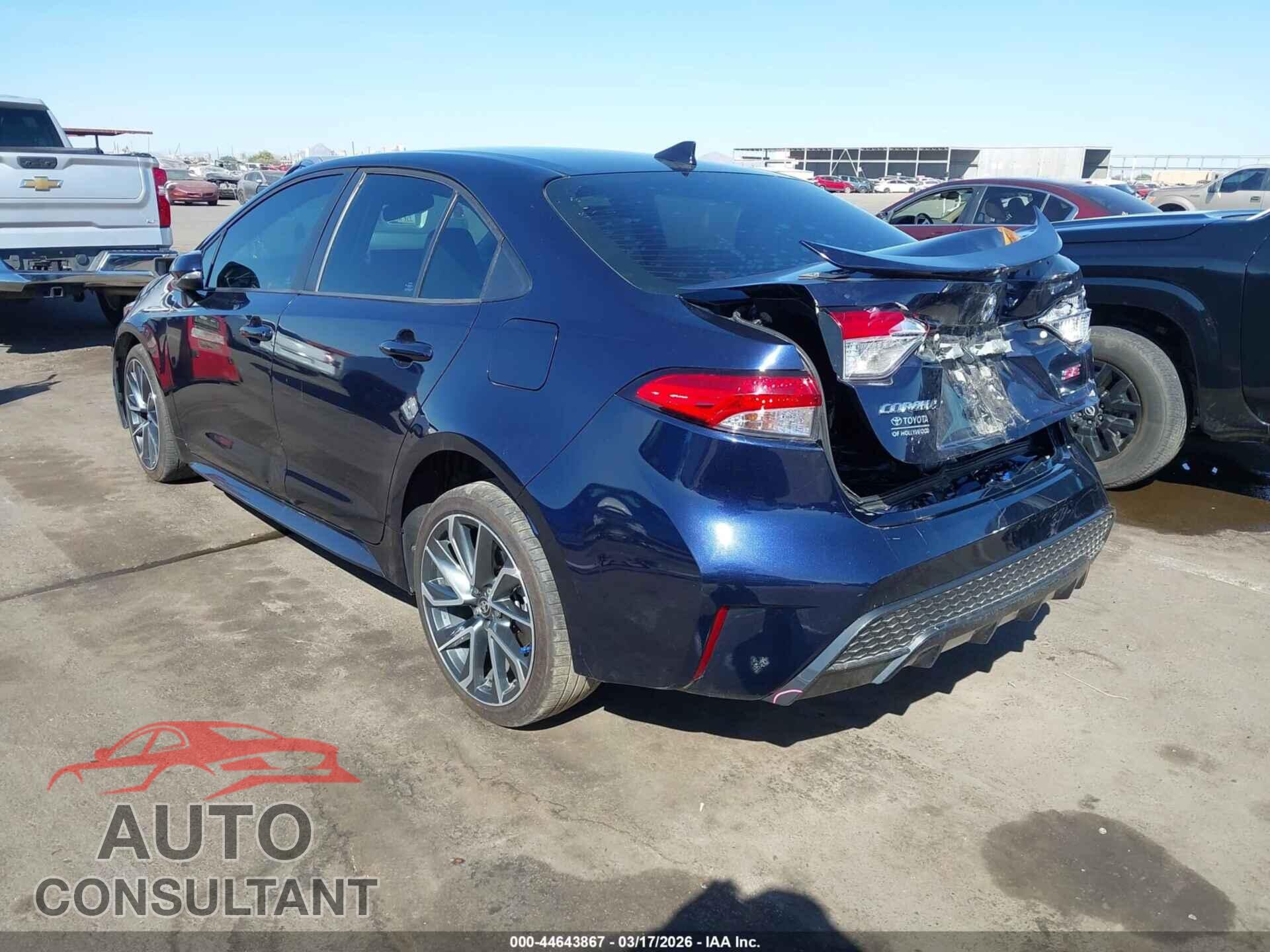 TOYOTA COROLLA 2020 - 5YFS4RCE5LP035250