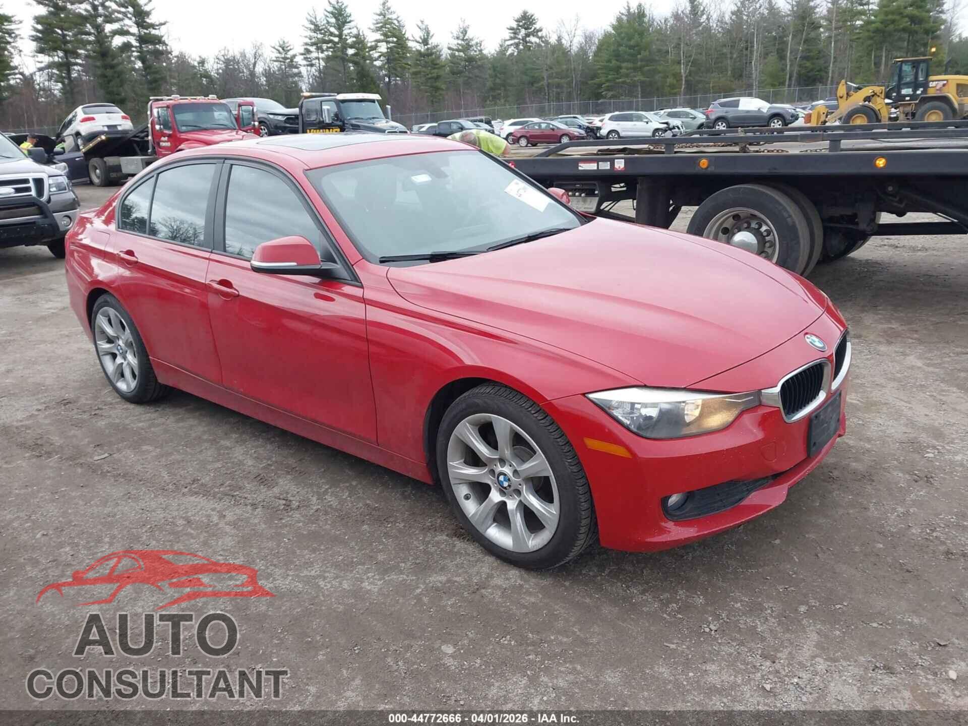 BMW 320I 2013 - WBA3C3C50DF982321