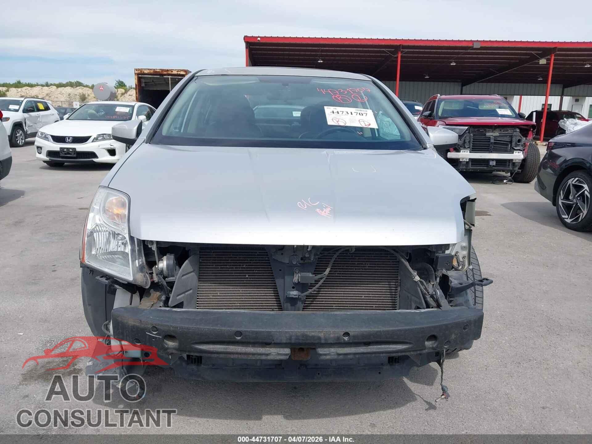 NISSAN SENTRA 2012 - 3N1AB6AP4CL754977