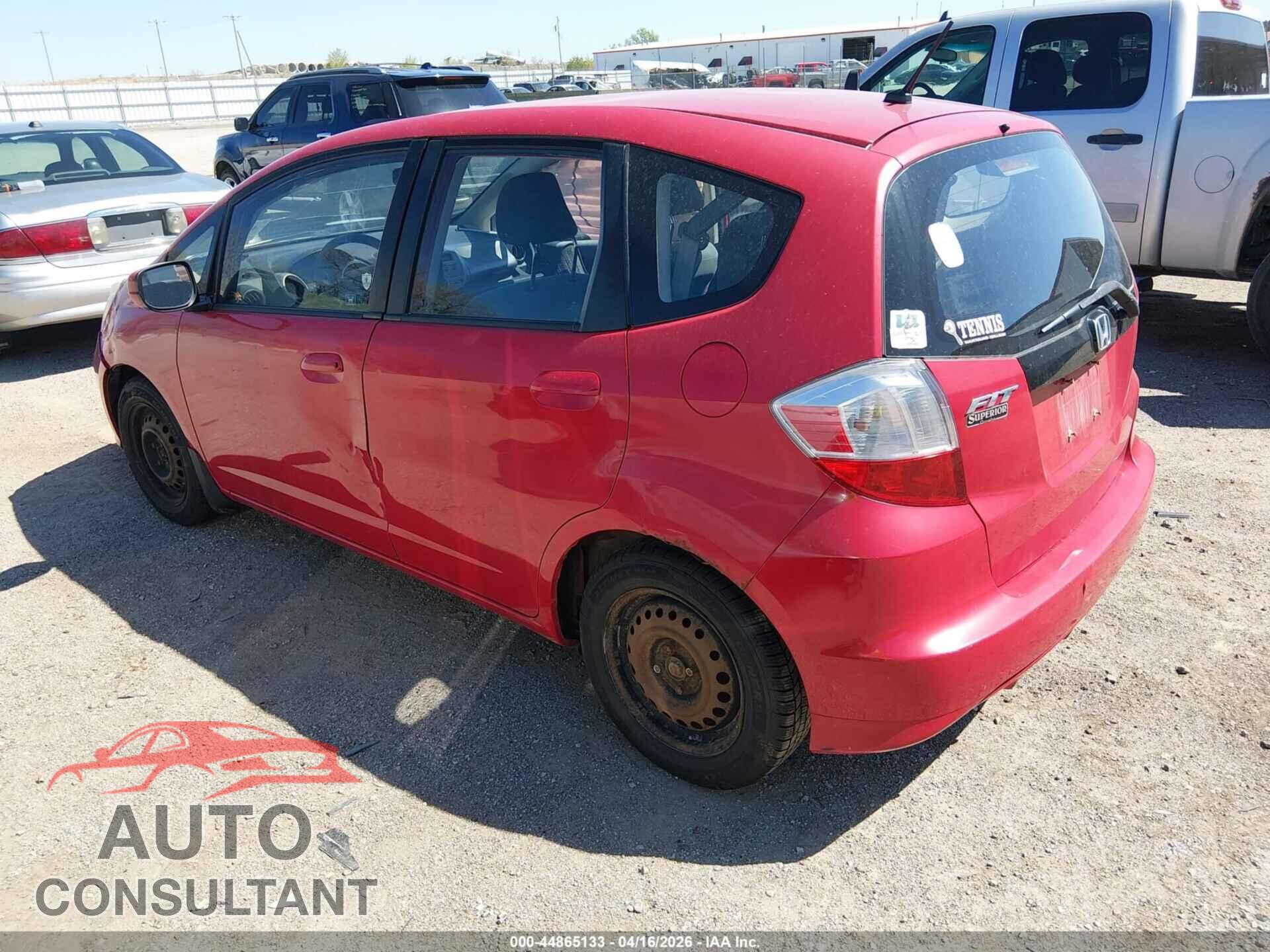HONDA FIT 2013 - JHMGE8H31DC078819