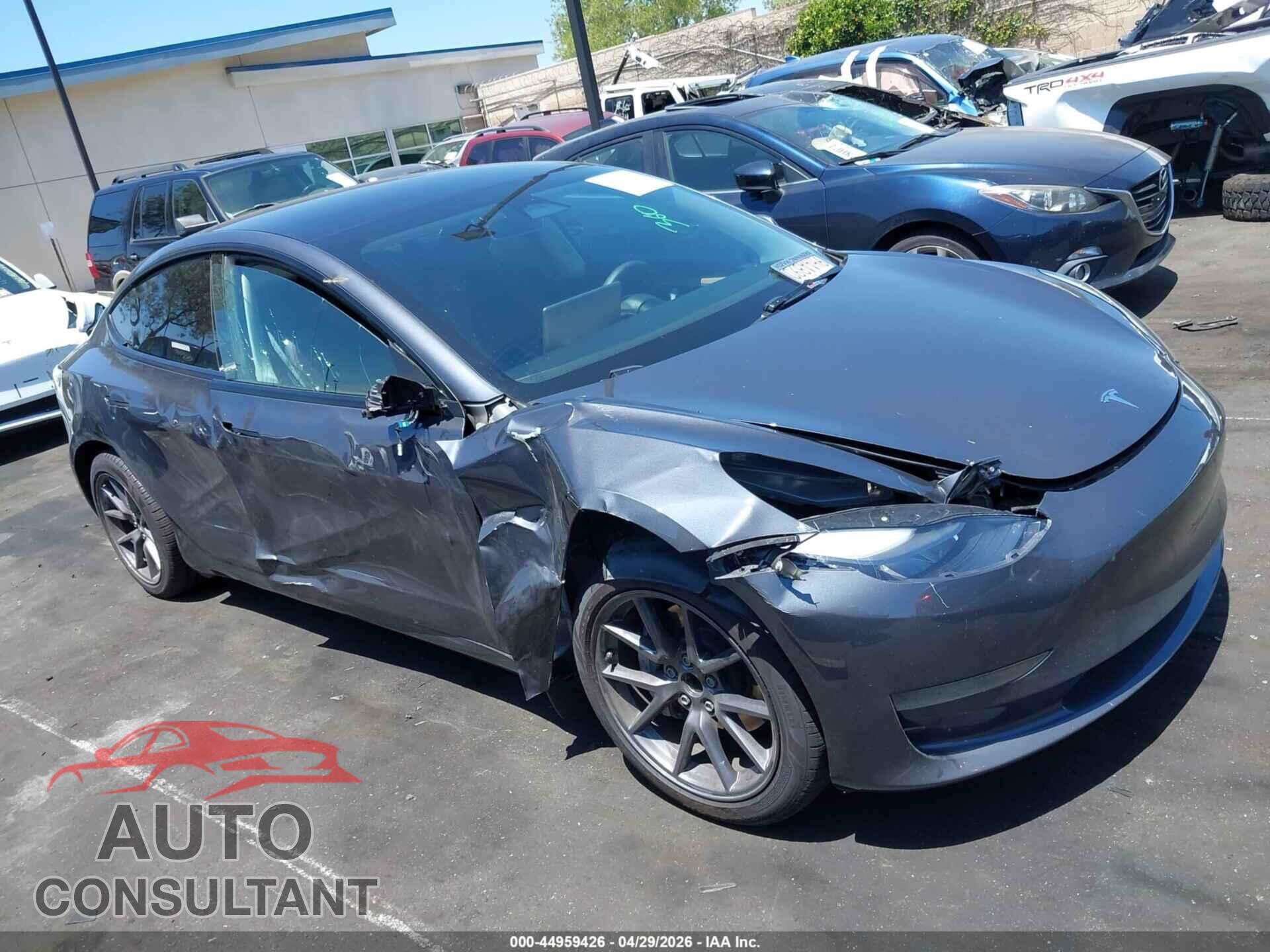 TESLA MODEL 3 2023 - 5YJ3E1EA7PF608129