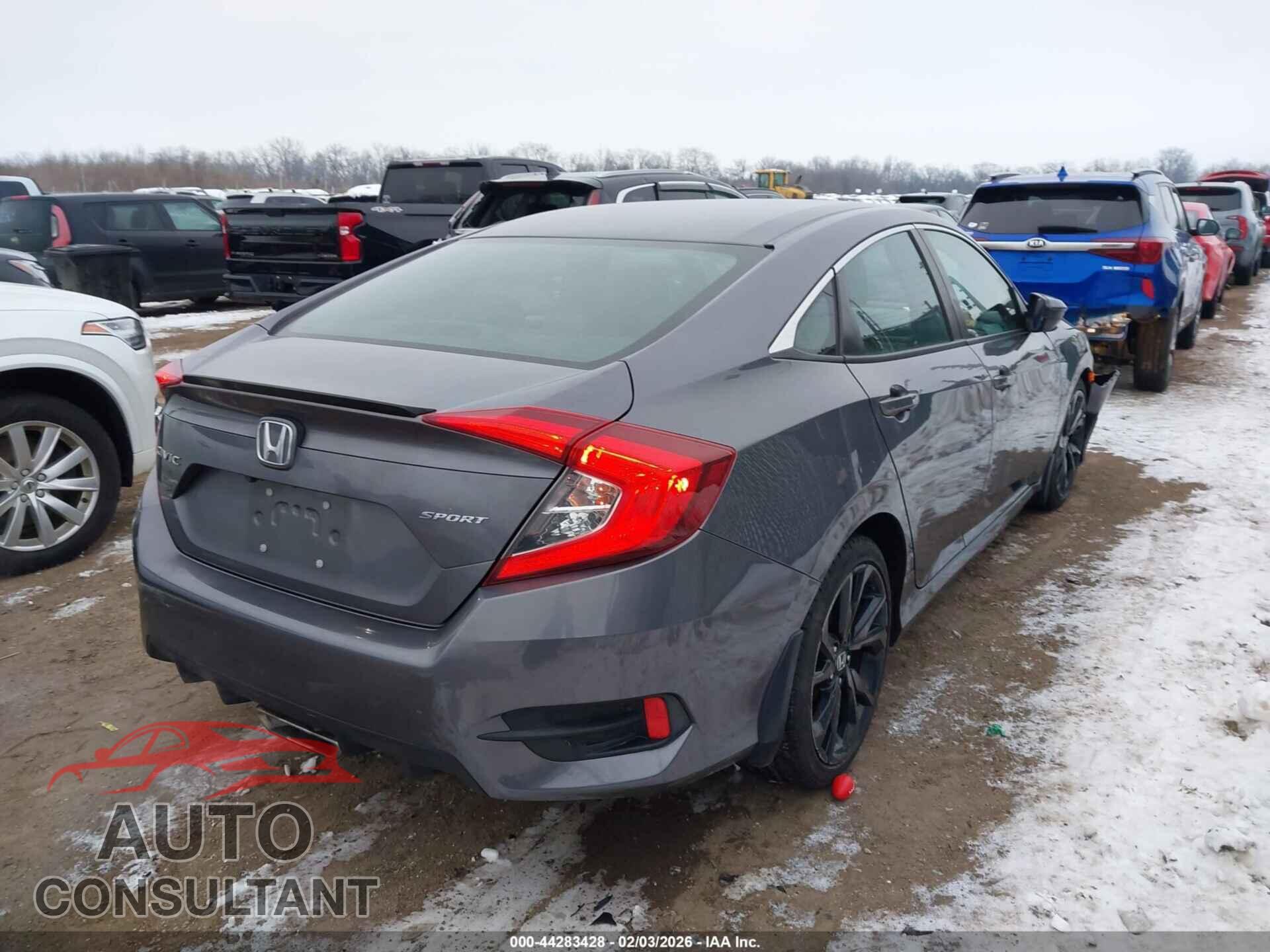 HONDA CIVIC 2020 - 19XFC2F82LE026900