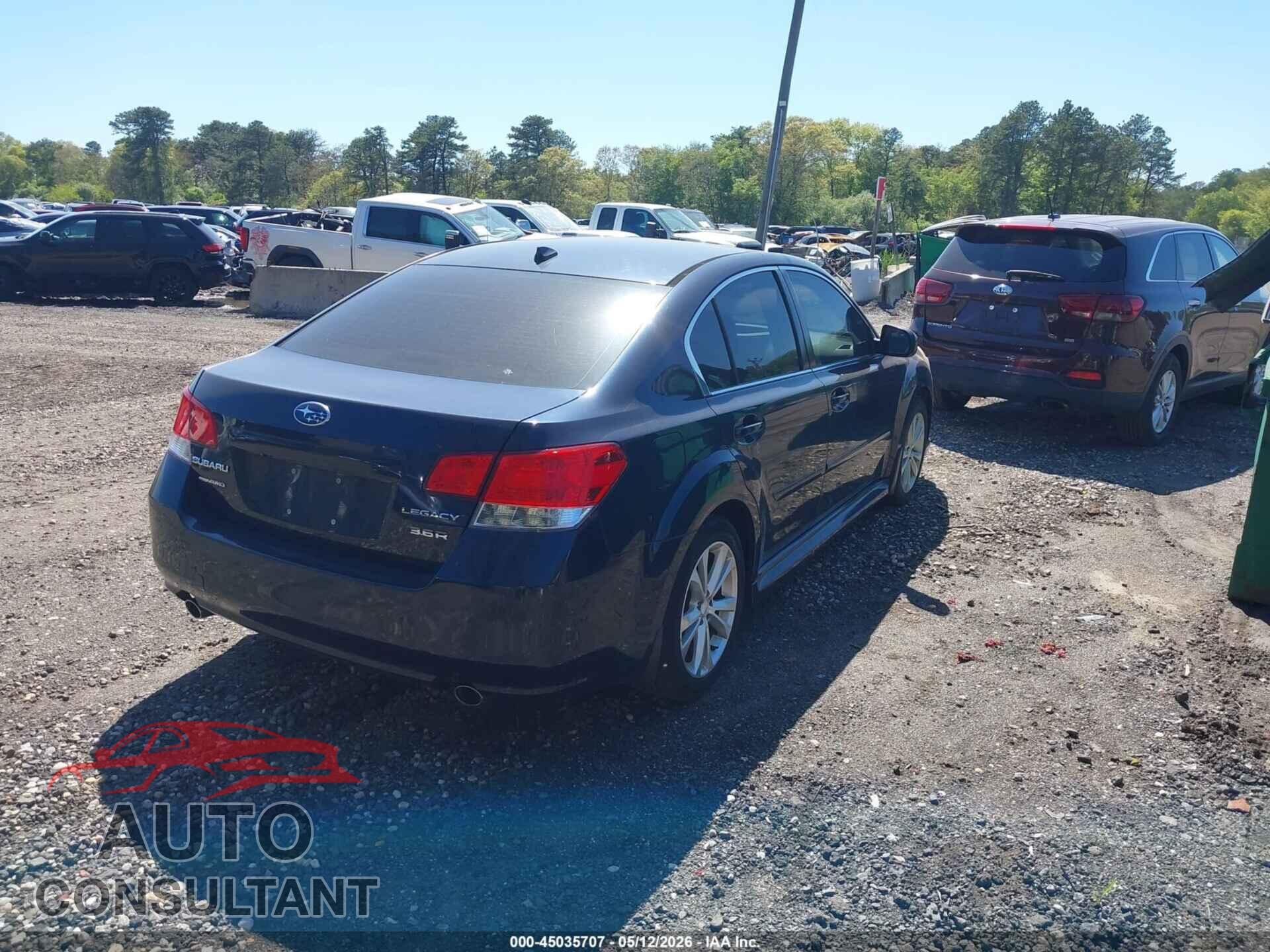 SUBARU LEGACY 2014 - 4S3BMDL60E2002735