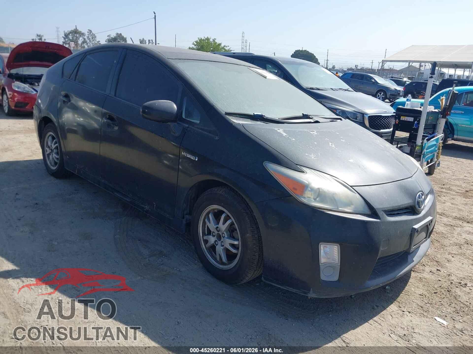 TOYOTA PRIUS 2010 - JTDKN3DU8A0184548