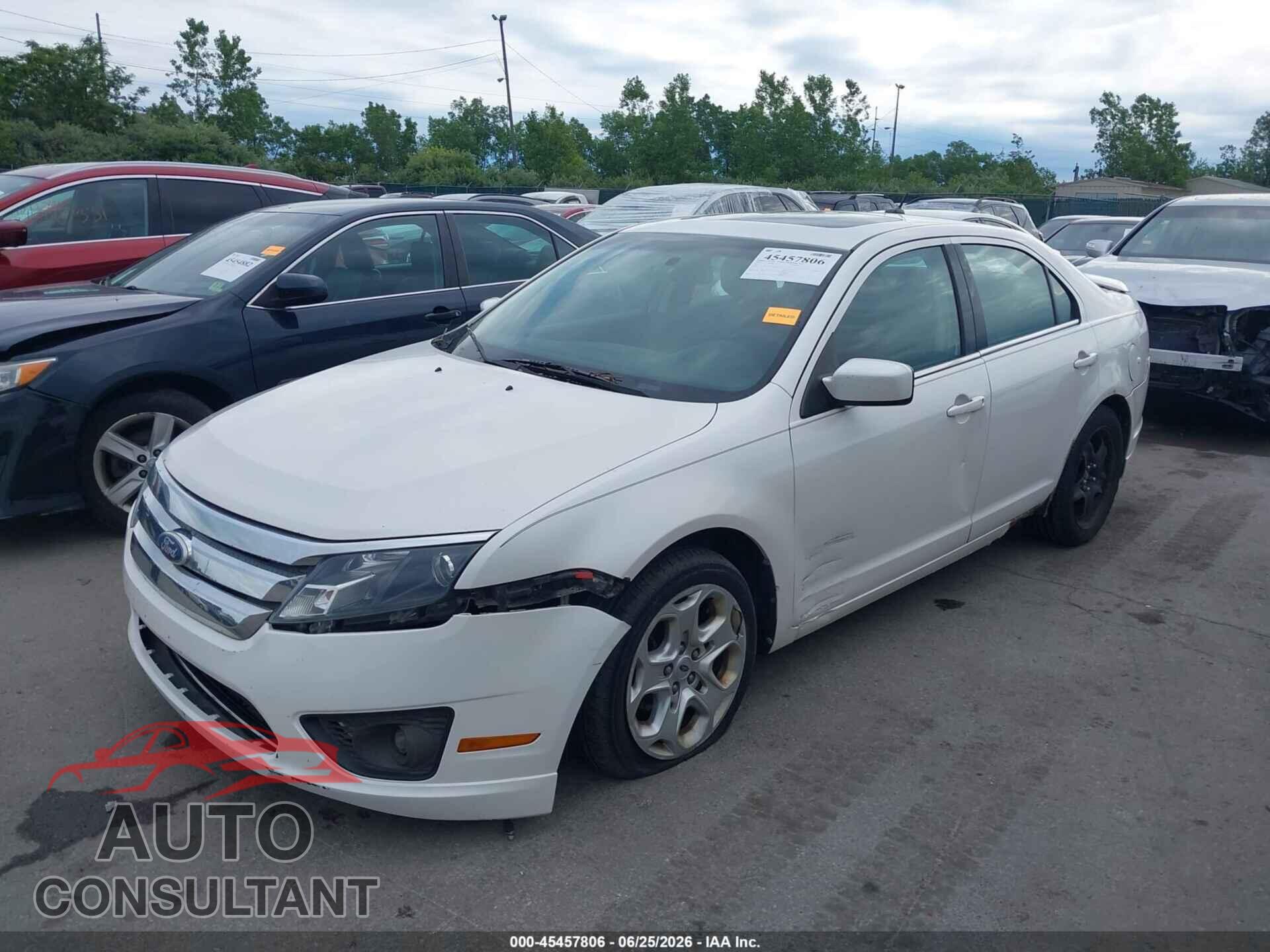 FORD FUSION 2010 - 3FAHP0HA2AR428252
