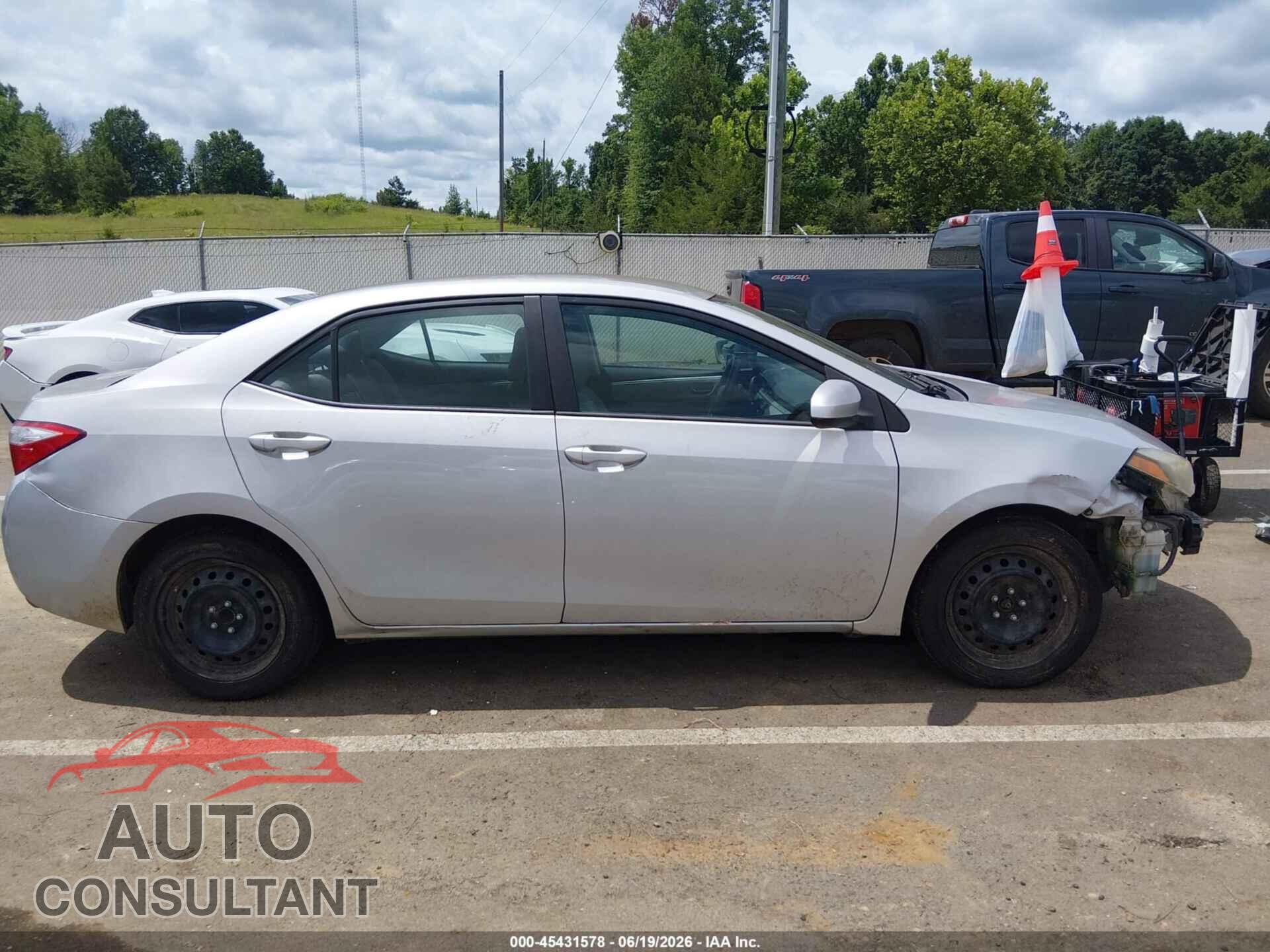 TOYOTA COROLLA 2015 - 2T1BURHE6FC347364