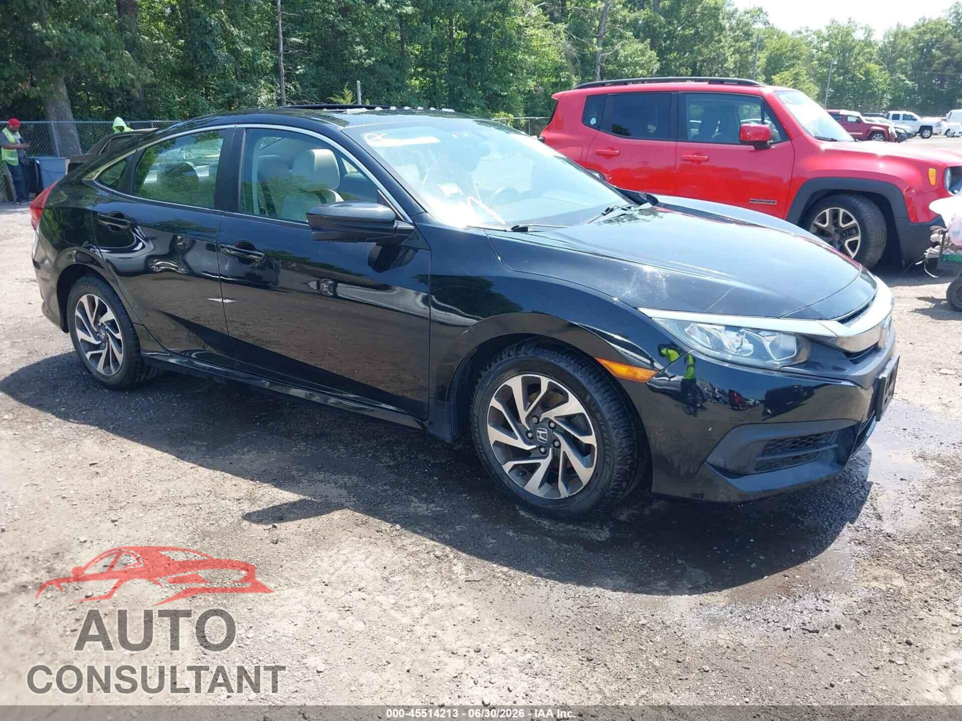 HONDA CIVIC 2017 - 19XFC2F73HE222455