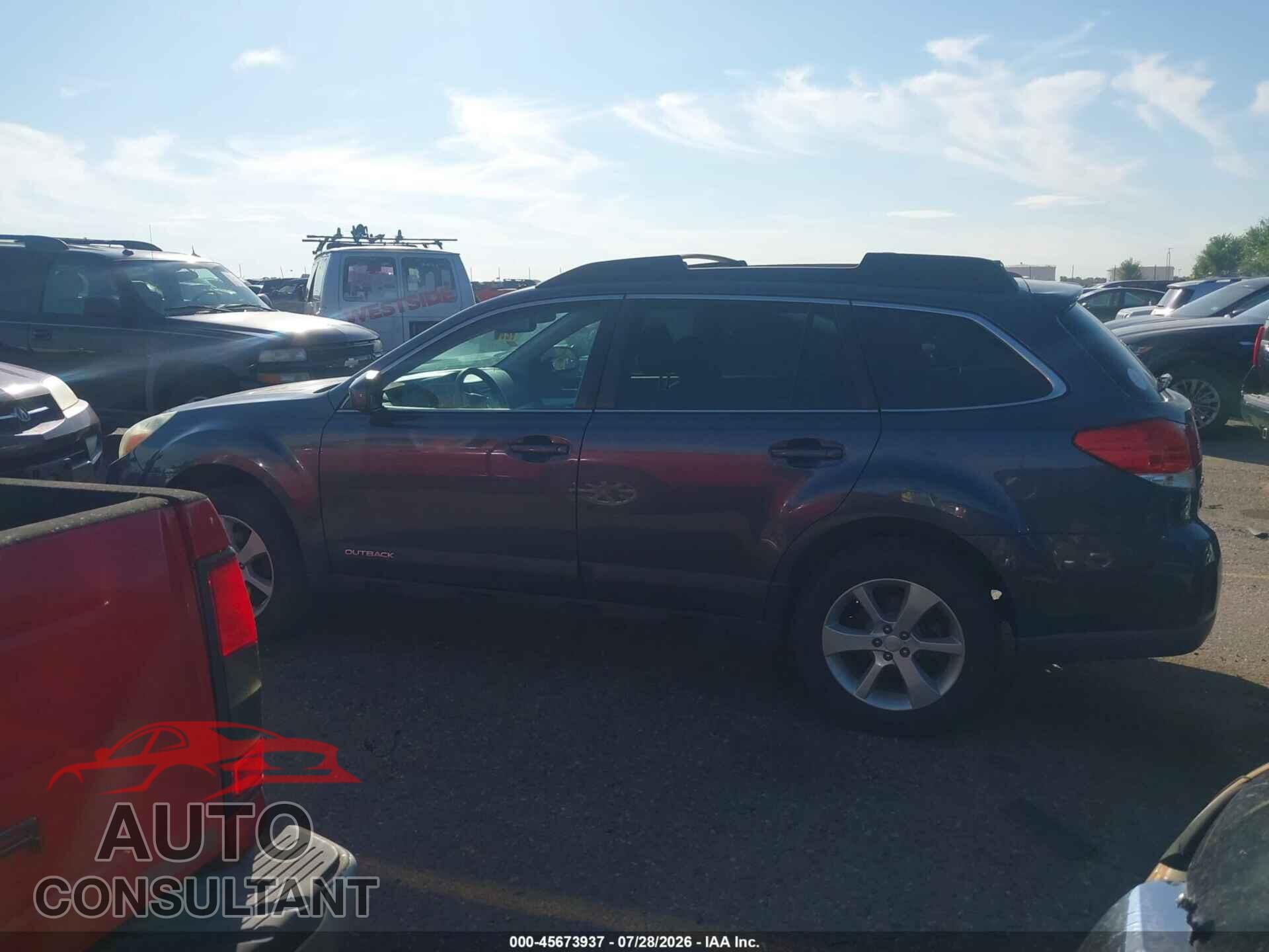SUBARU OUTBACK 2014 - 4S4BRBDC4E3237607