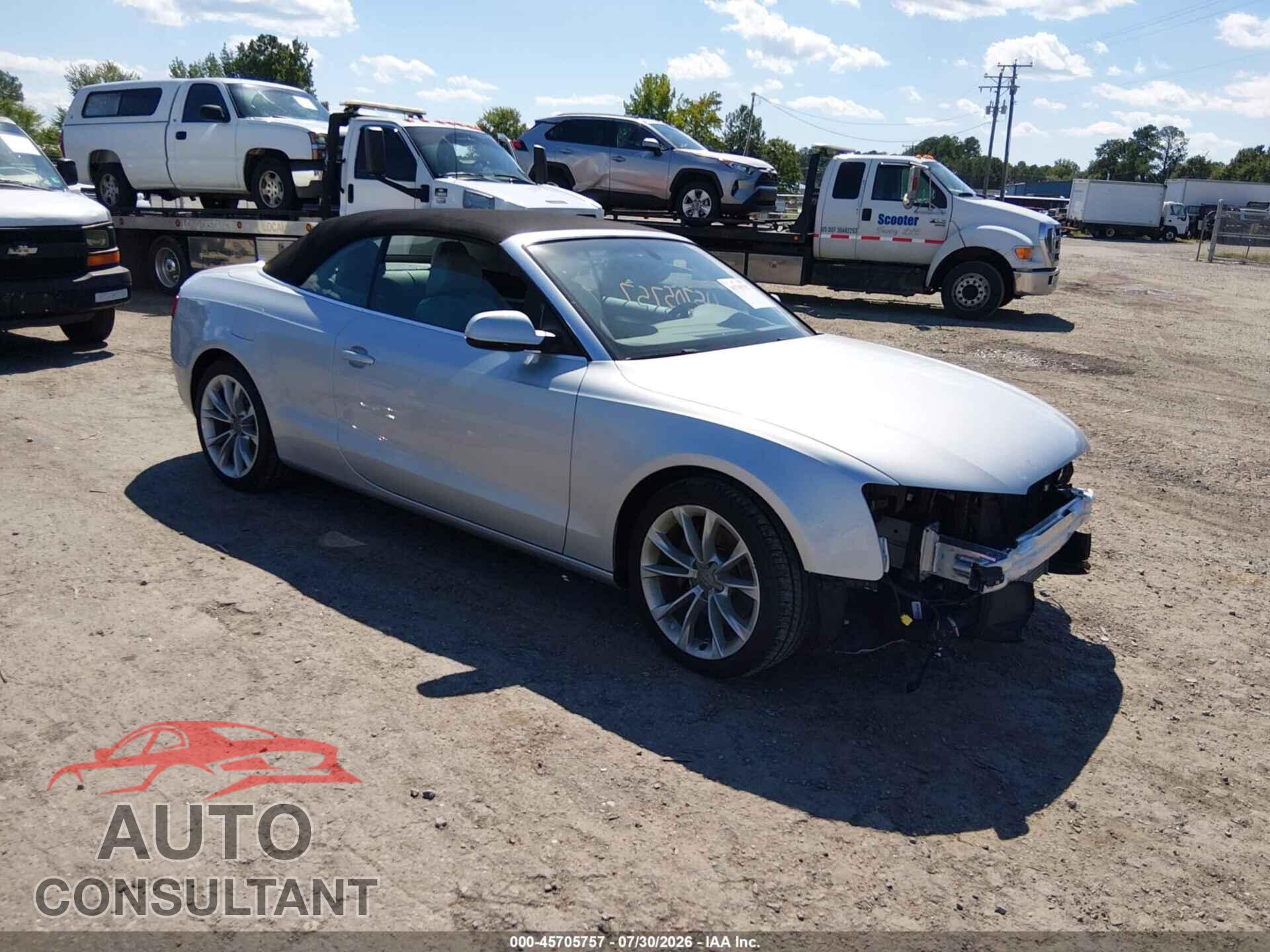 AUDI A5 2013 - WAULFAFH0DN008295