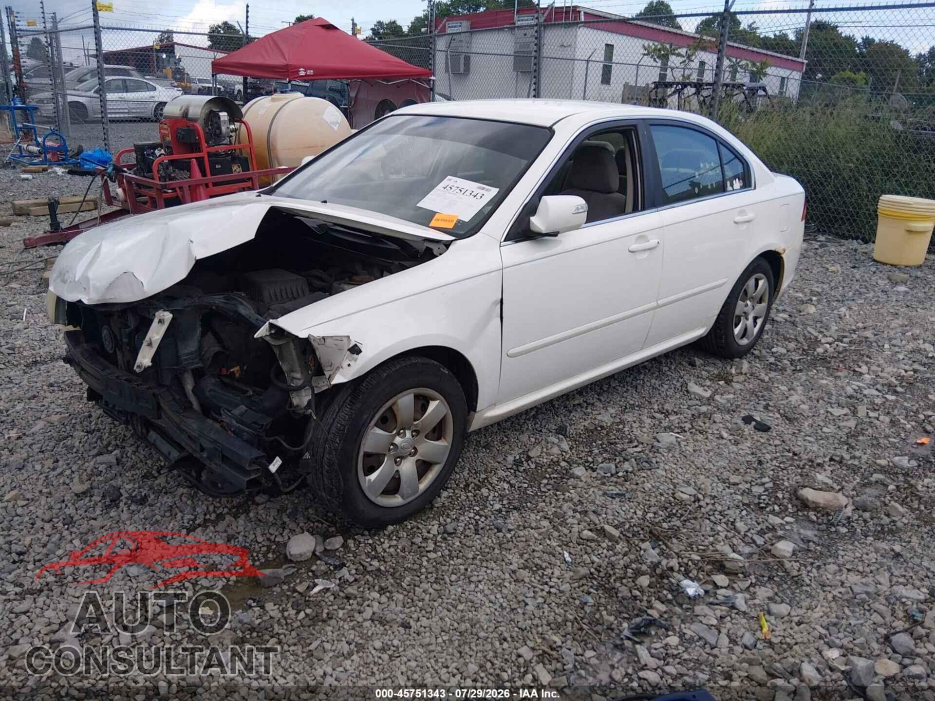 KIA OPTIMA 2010 - KNAGG4A84A5379639