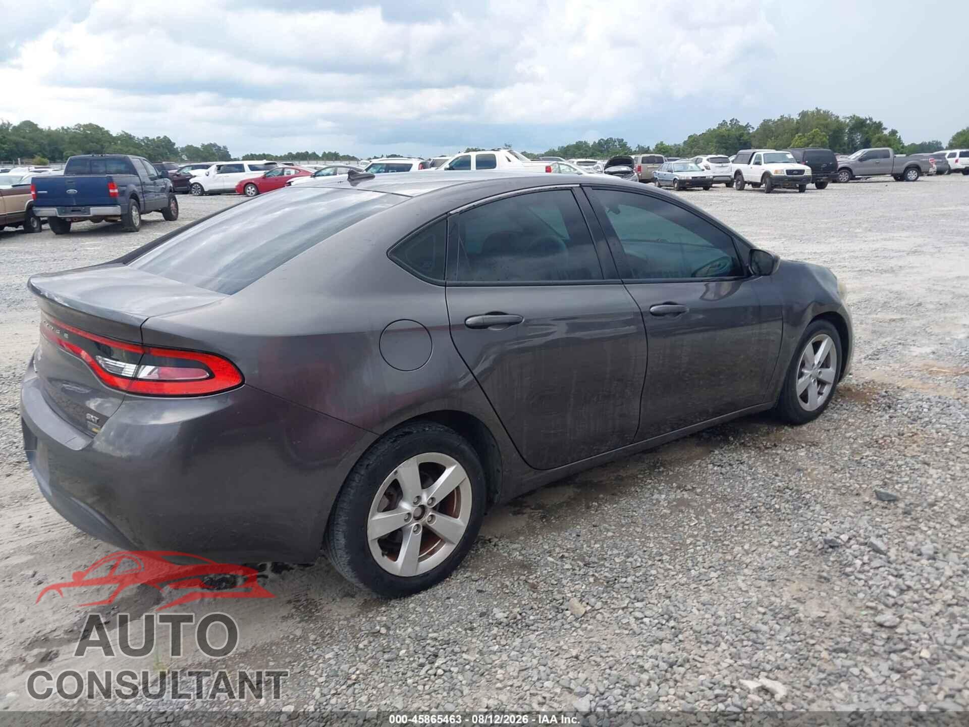 DODGE DART 2016 - 1C3CDFBA2GD623248