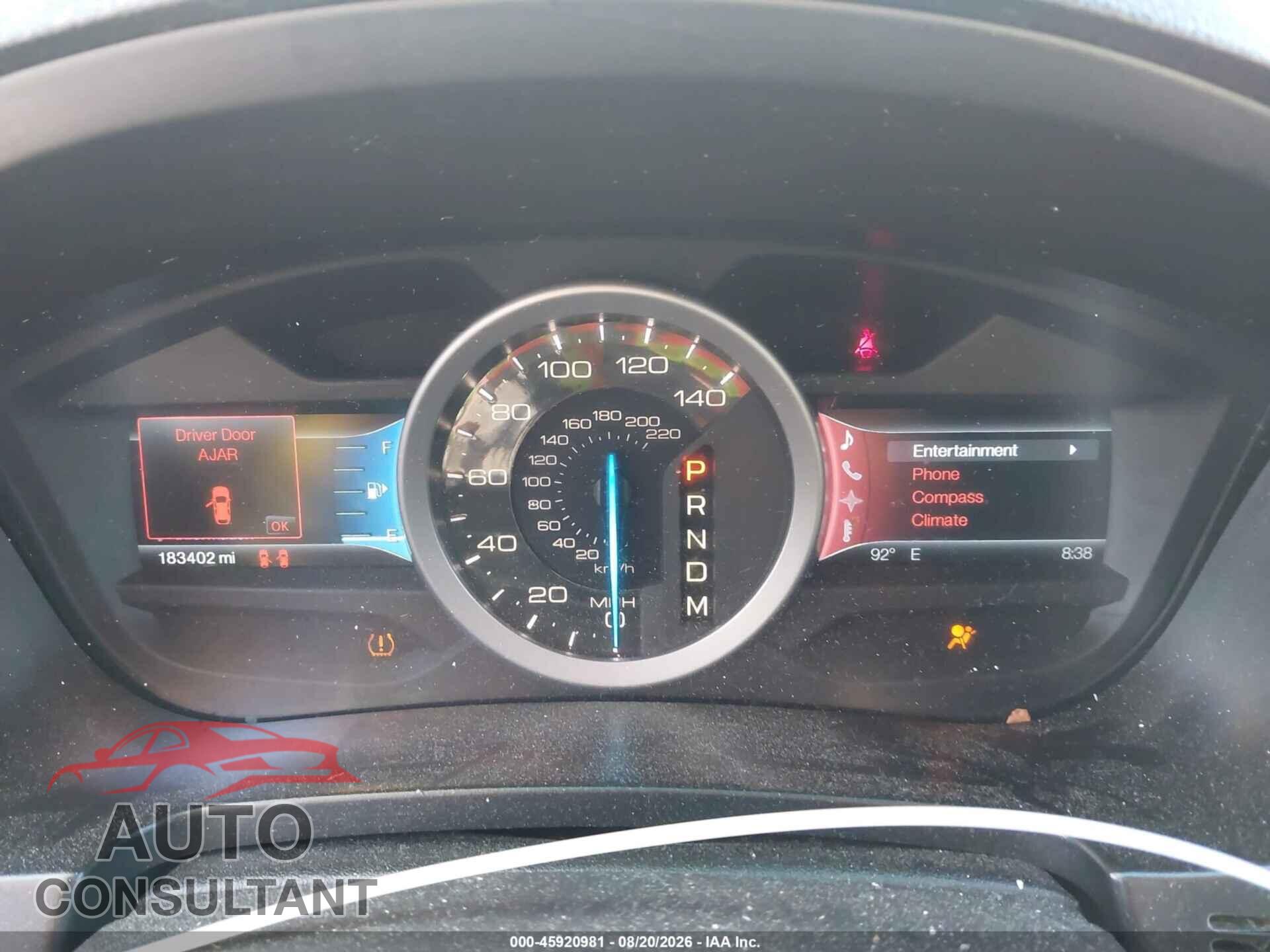 FORD EXPLORER 2011 - 1FMHK7D86BGA63230