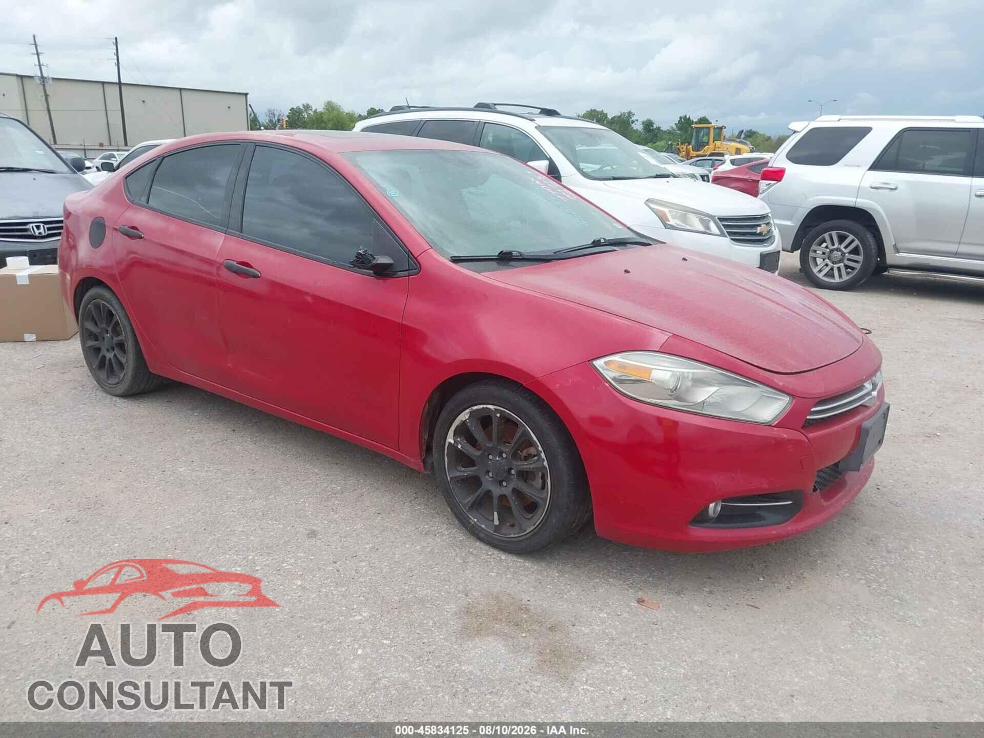DODGE DART 2013 - 1C3CDFCH0DD347157