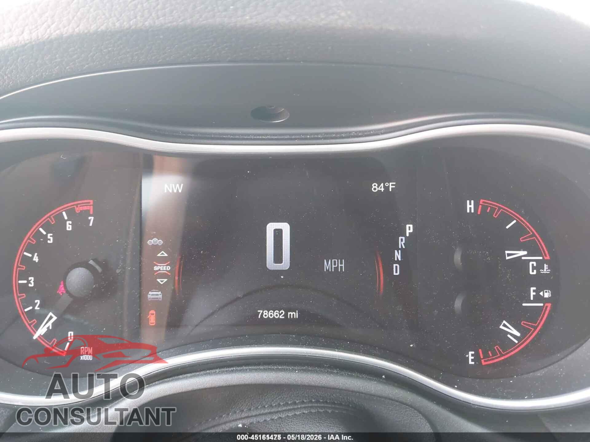 DODGE DURANGO 2019 - 1C4RDJAG9KC744419