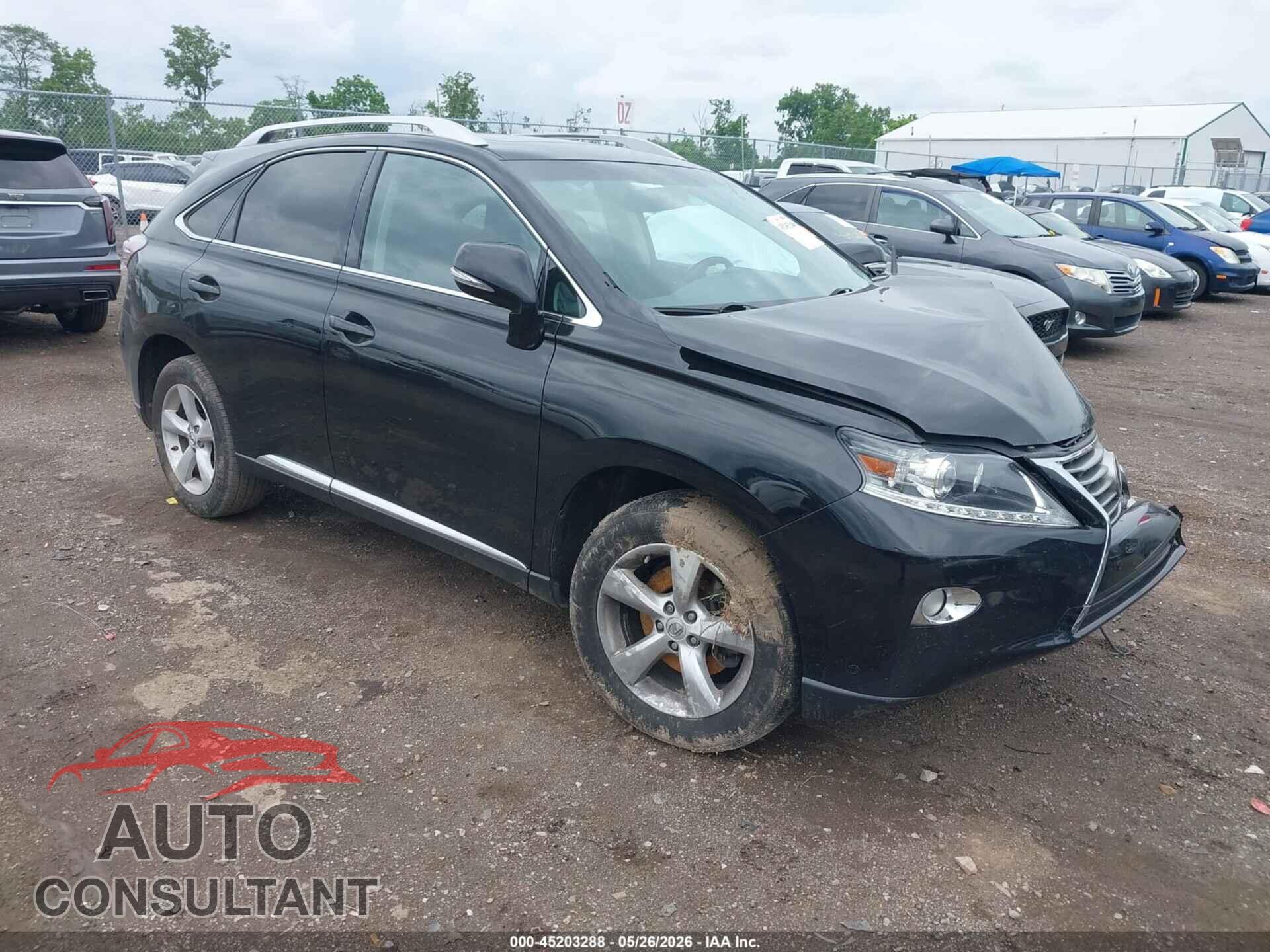 LEXUS RX 350 2013 - 2T2BK1BA1DC190140