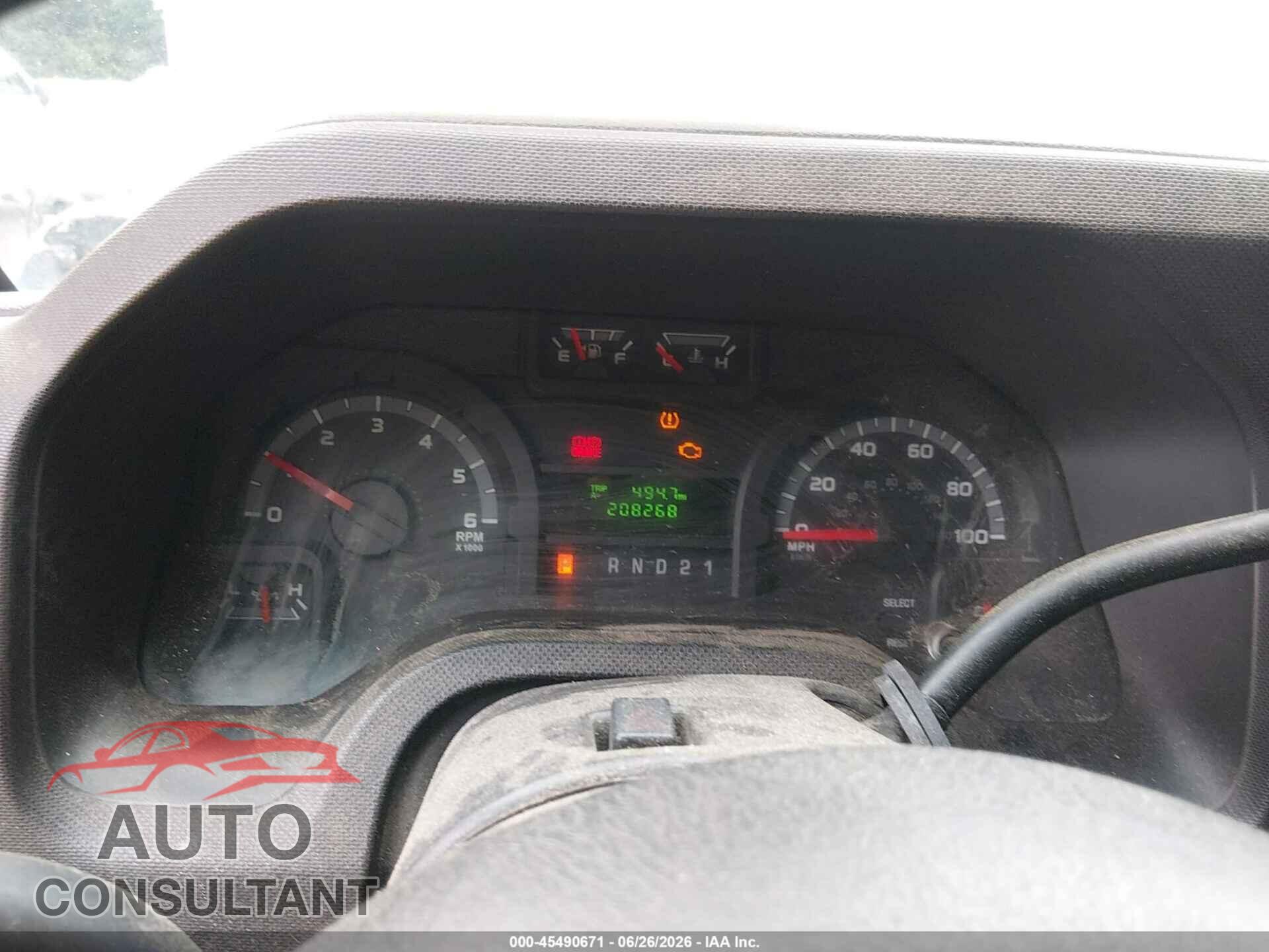FORD E-250 2011 - 1FTNE2EW1BDA76824