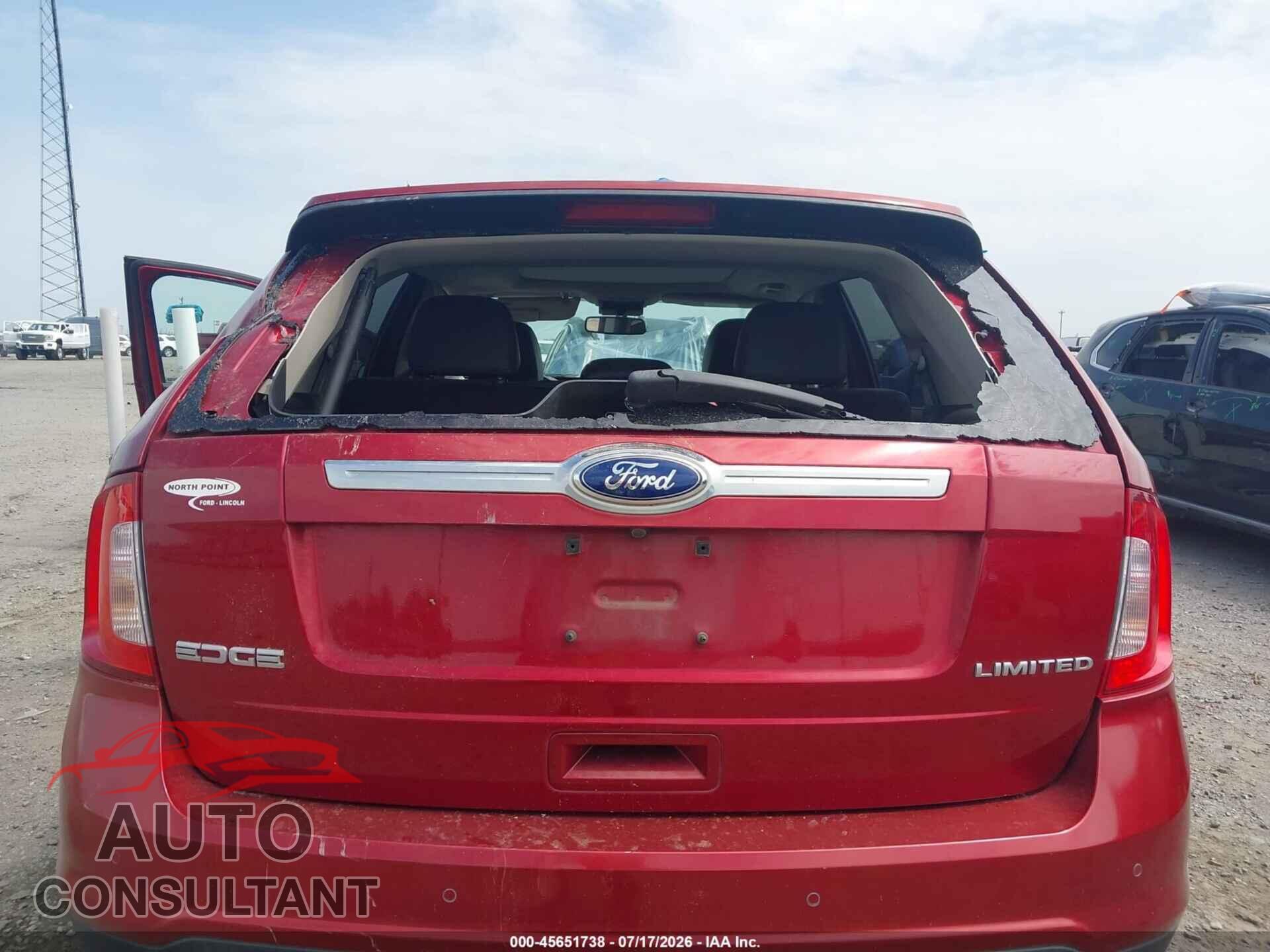 FORD EDGE 2013 - 2FMDK3KC5DBC87601
