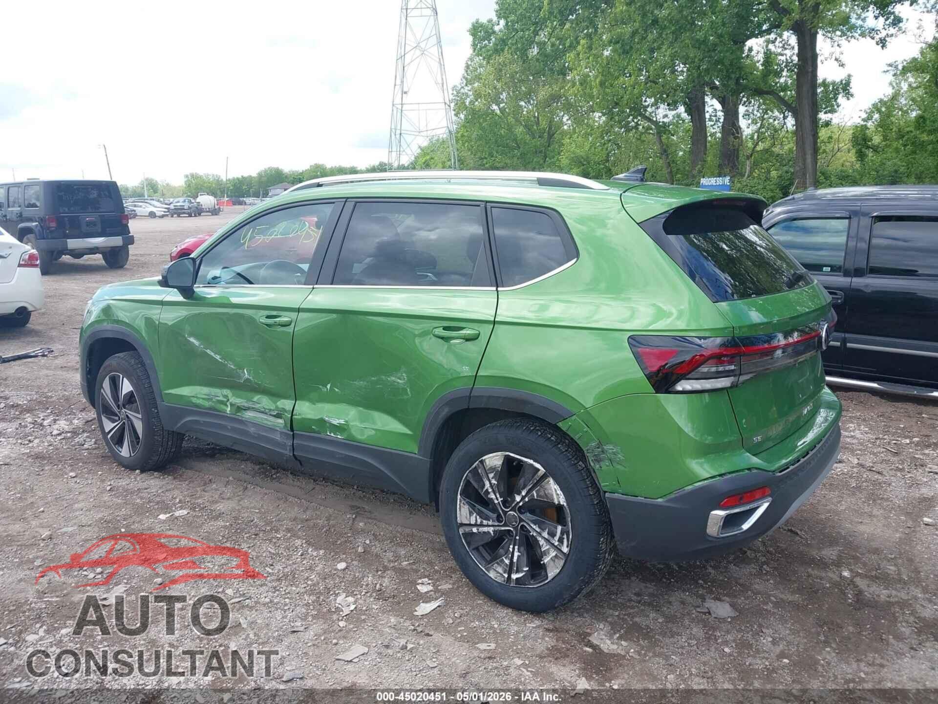 VOLKSWAGEN TAOS 2025 - 3VVVC7B20SM034543