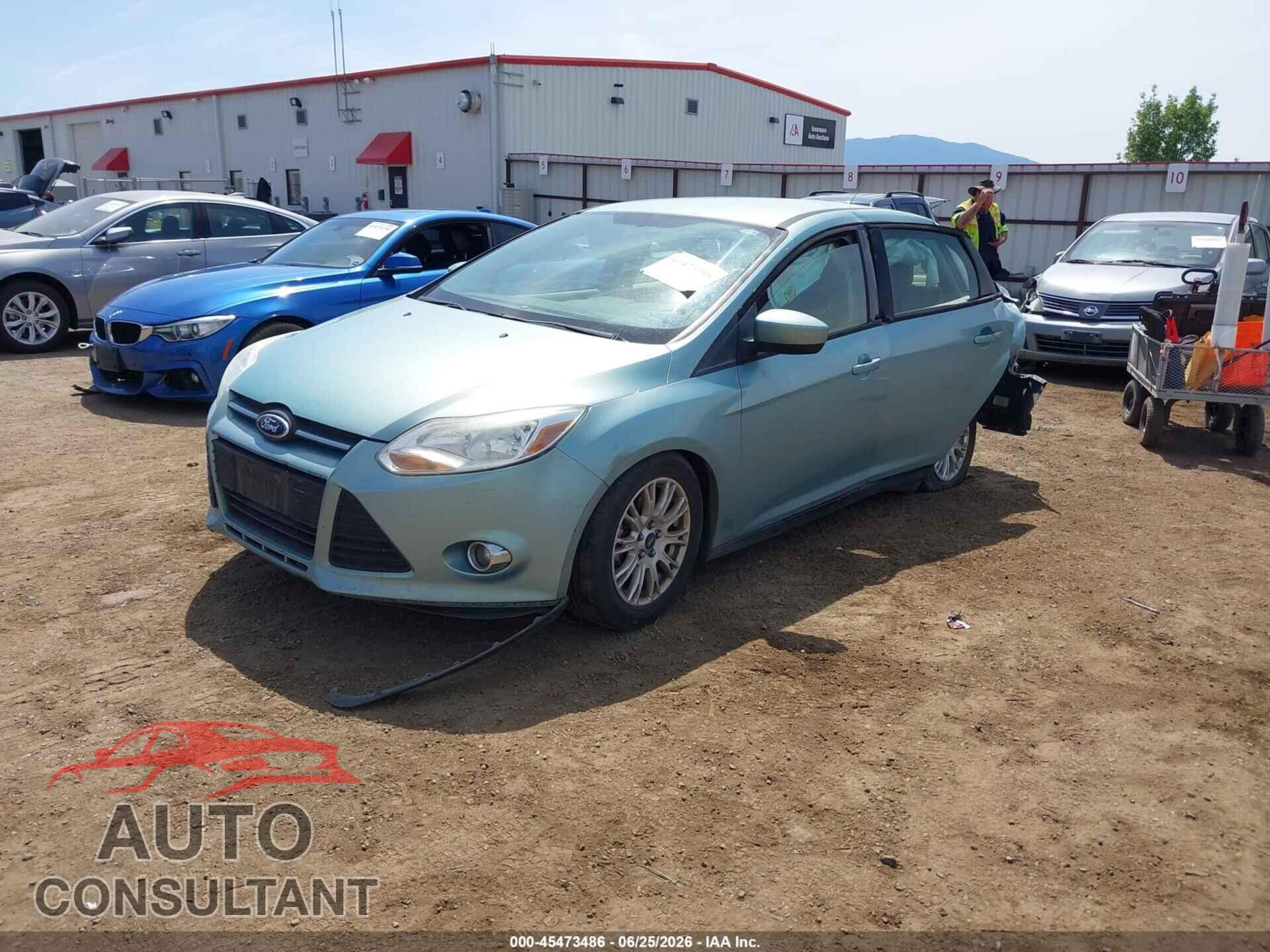 FORD FOCUS 2012 - 1FAHP3F22CL372909