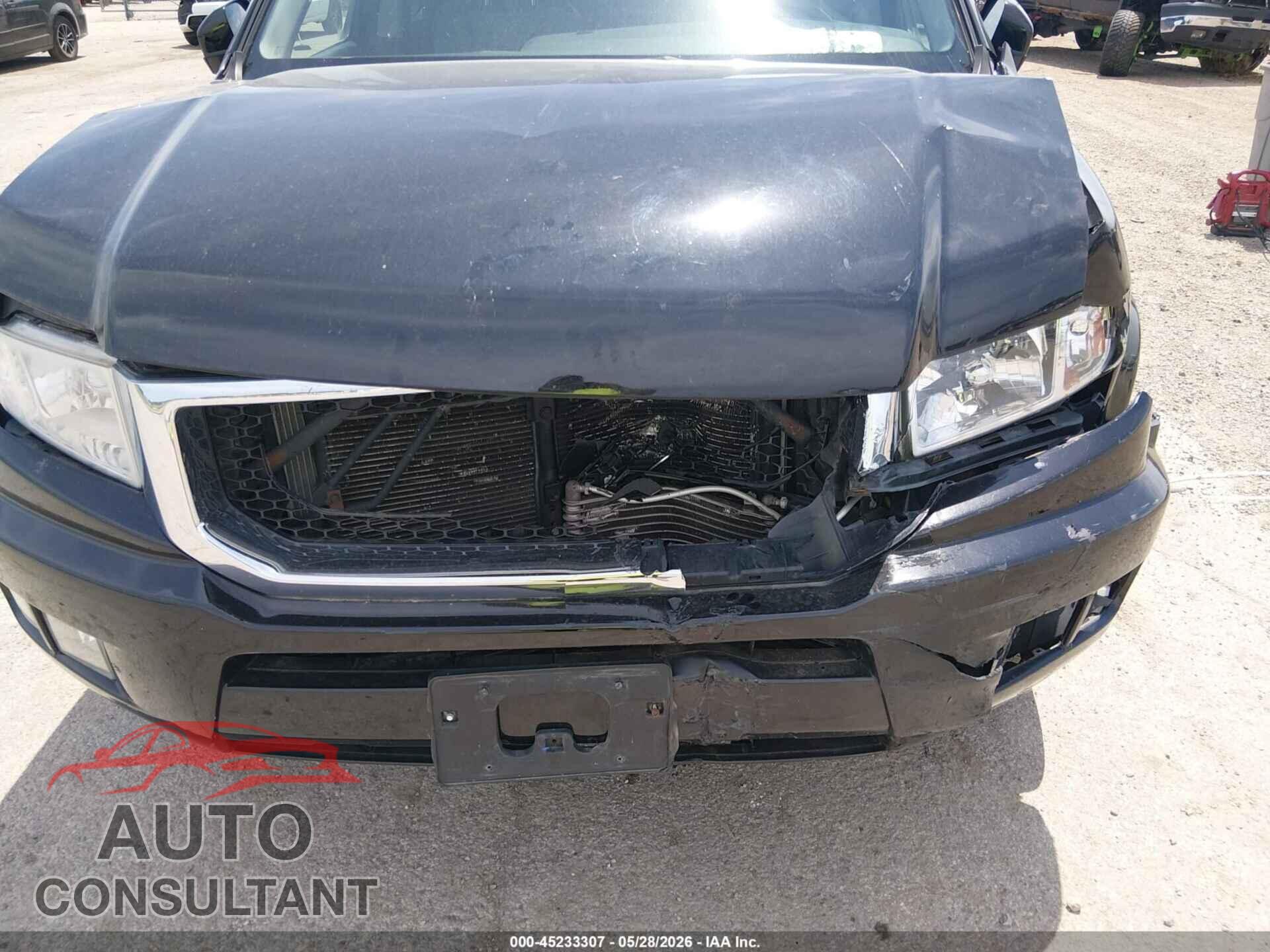 HONDA RIDGELINE 2011 - 5FPYK1F51BB005371