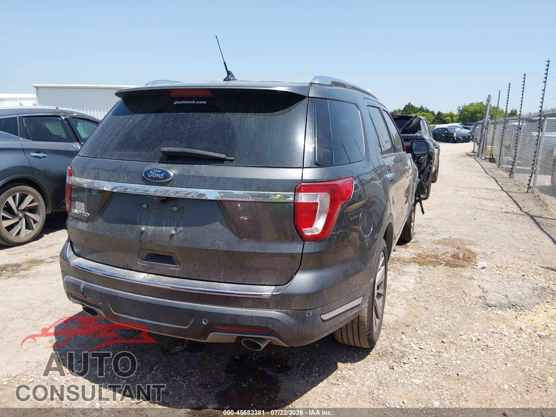 FORD EXPLORER 2018 - 1FM5K7F84JGB57864