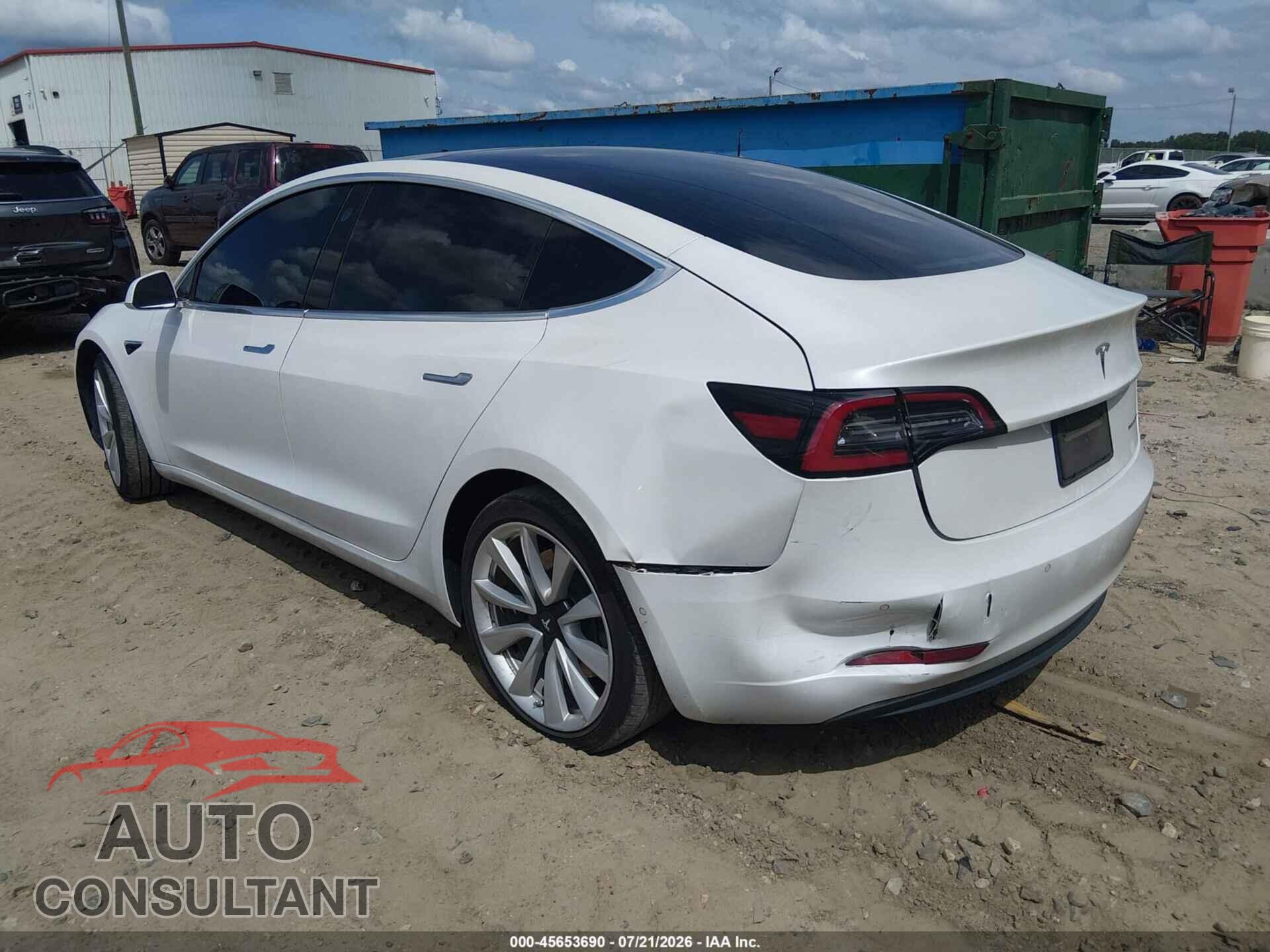 TESLA MODEL 3 2019 - 5YJ3E1EB1KF494792