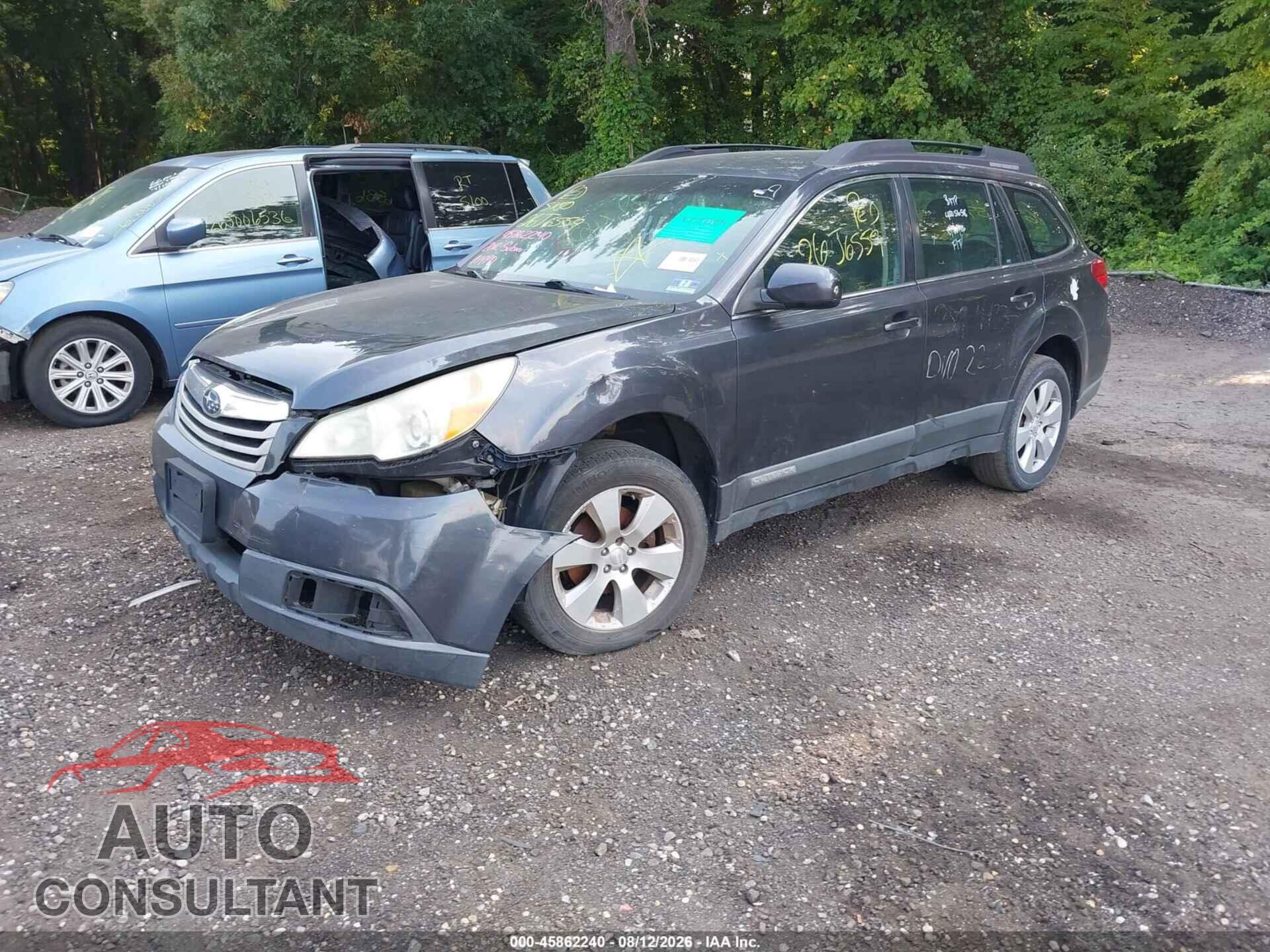 SUBARU OUTBACK 2012 - 4S4BRBAC4C3252982