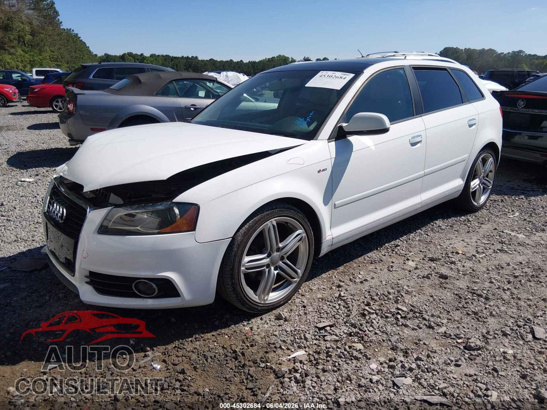 AUDI A3 2012 - WAUKJAFM8CA091990