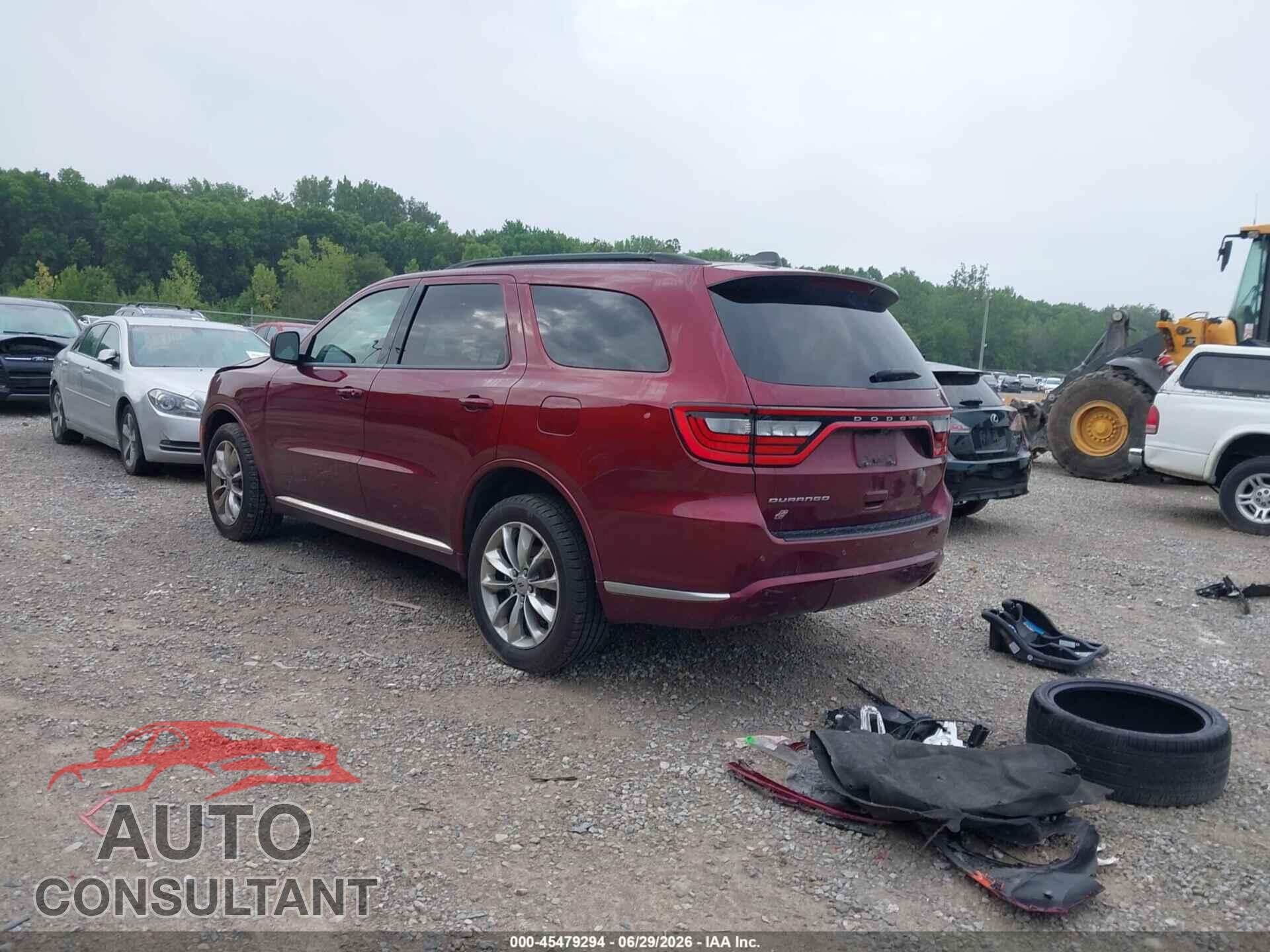 DODGE DURANGO 2022 - 1C4RDJAG3NC108261