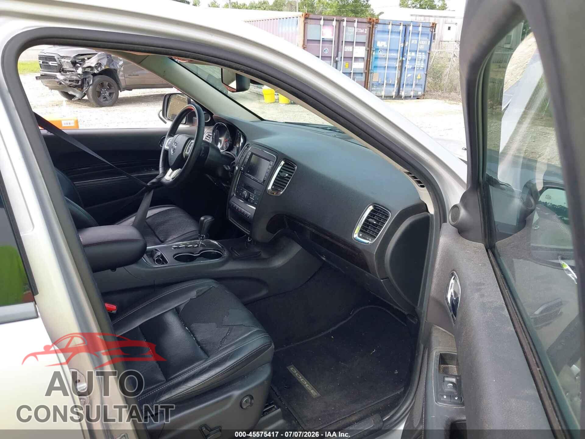 DODGE DURANGO 2011 - 1D4SD5GTXBC592666