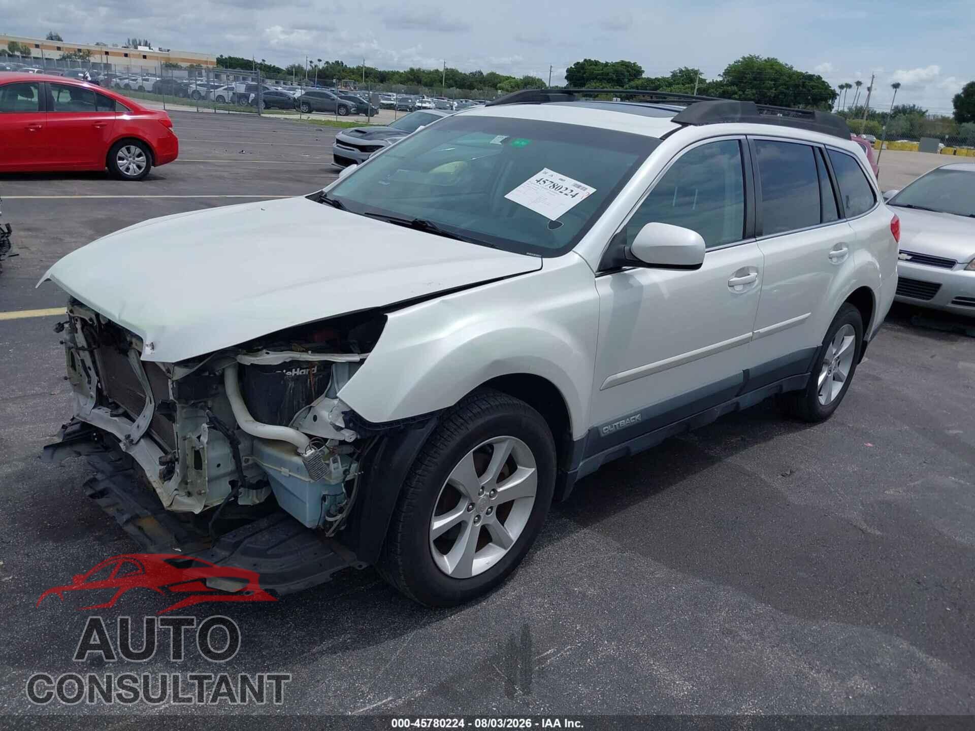 SUBARU OUTBACK 2014 - 4S4BRCLC0E3208838