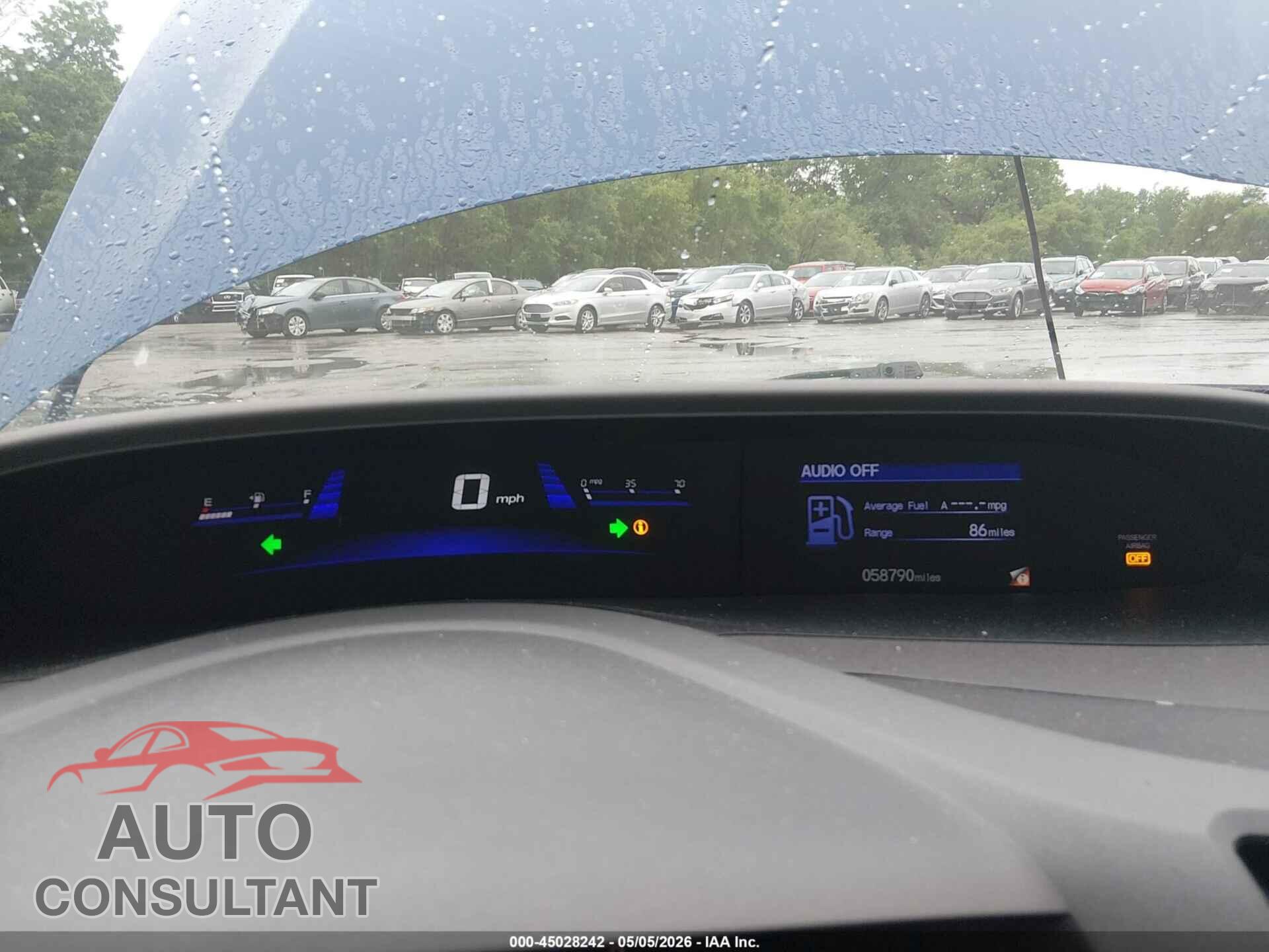 HONDA CIVIC 2012 - 19XFB2F55CE340114