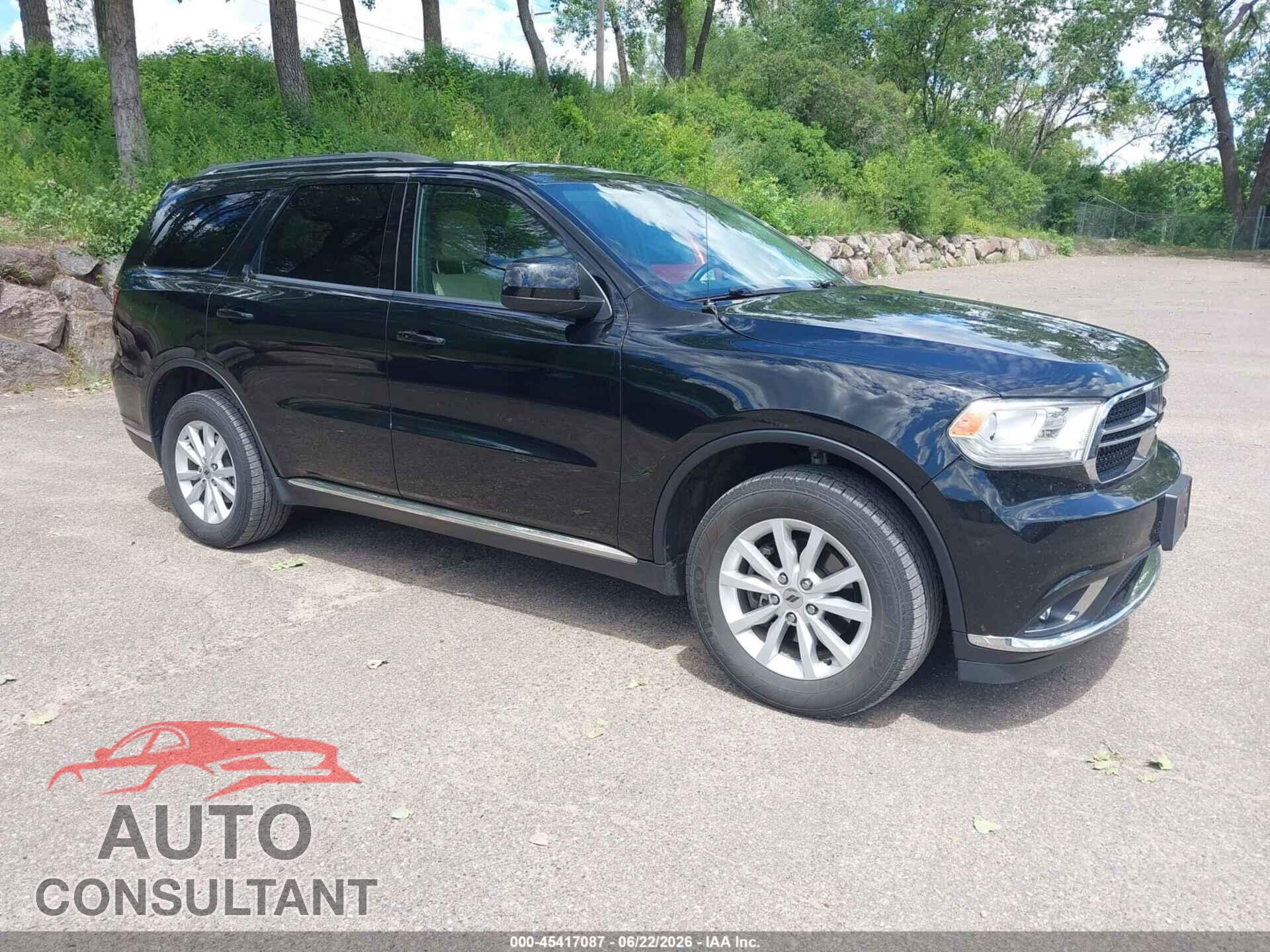 DODGE DURANGO 2019 - 1C4RDJAG0KC839824