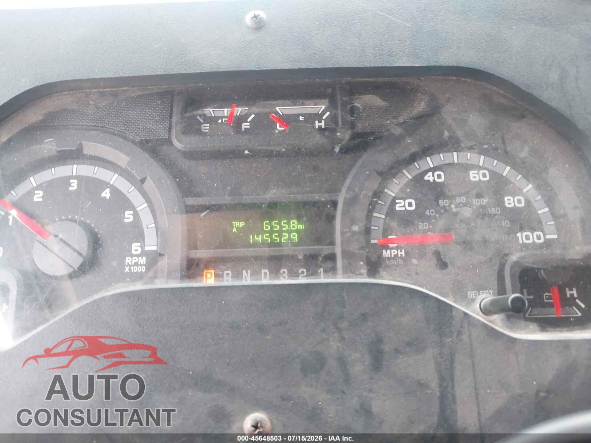 FORD E-450 STRIPPED 2014 - 1FC3E4KL9EDB00417