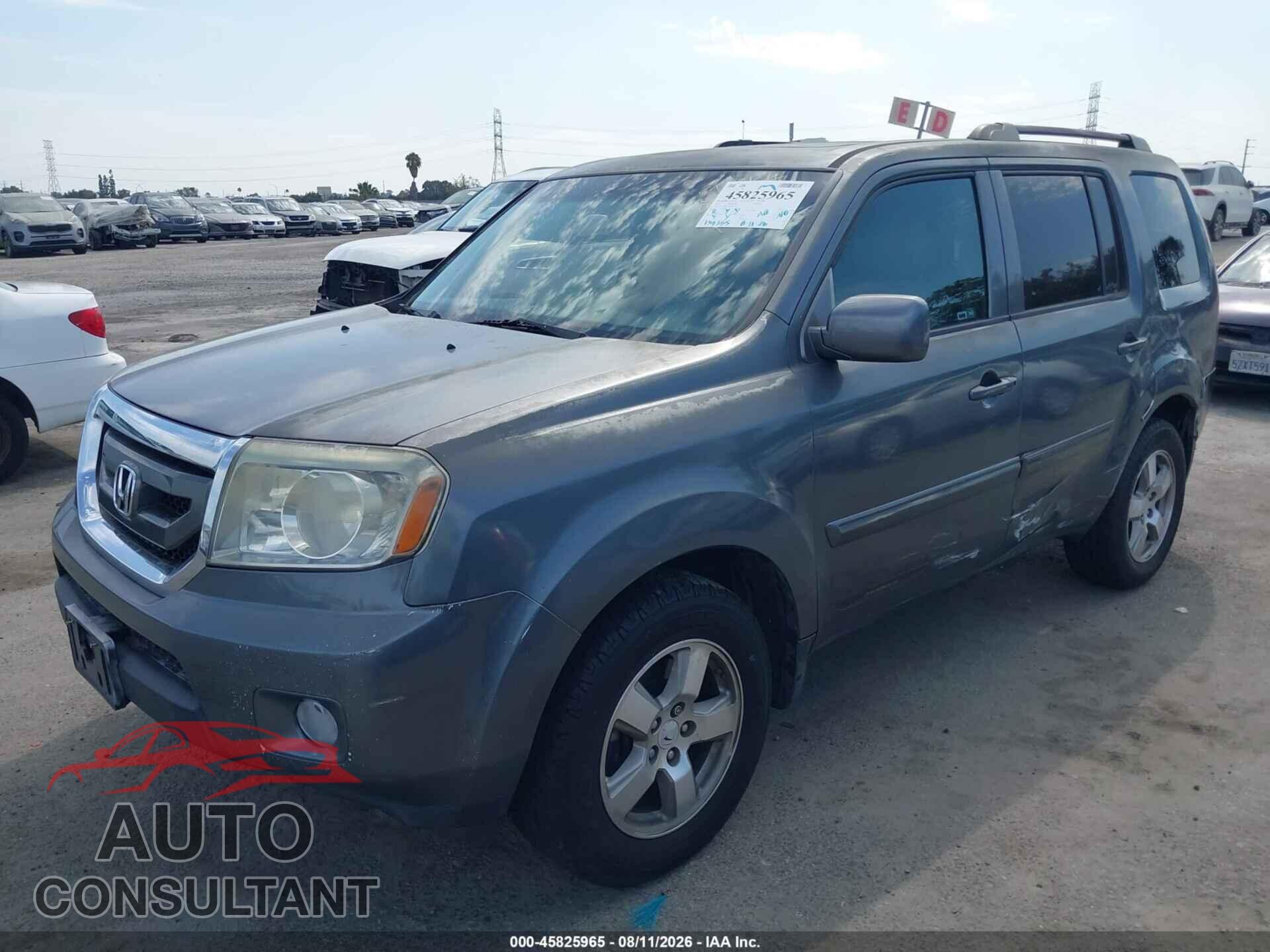 HONDA PILOT 2011 - 5FNYF3H71BB018290