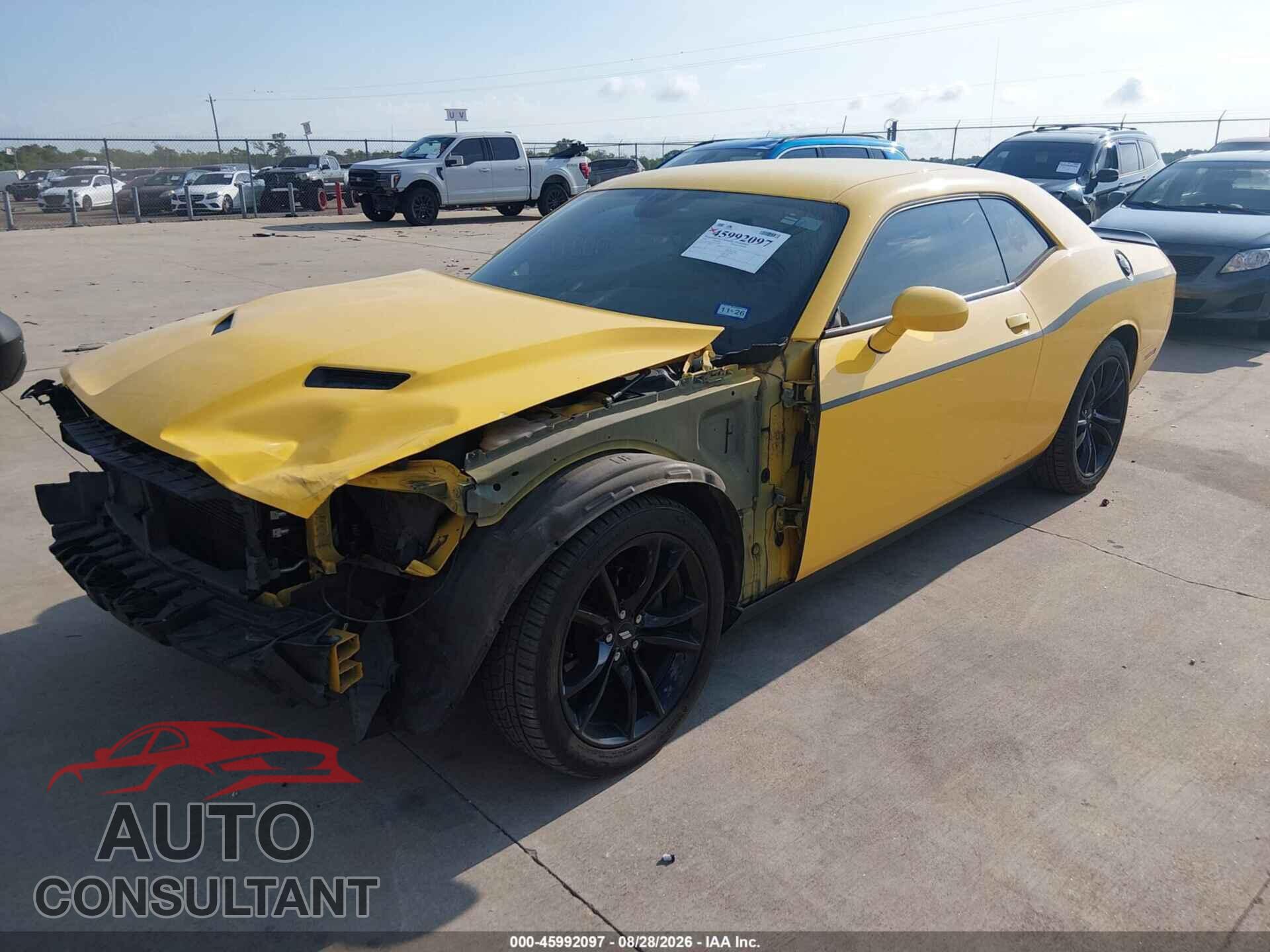 DODGE CHALLENGER 2018 - 2C3CDZAG0JH333334