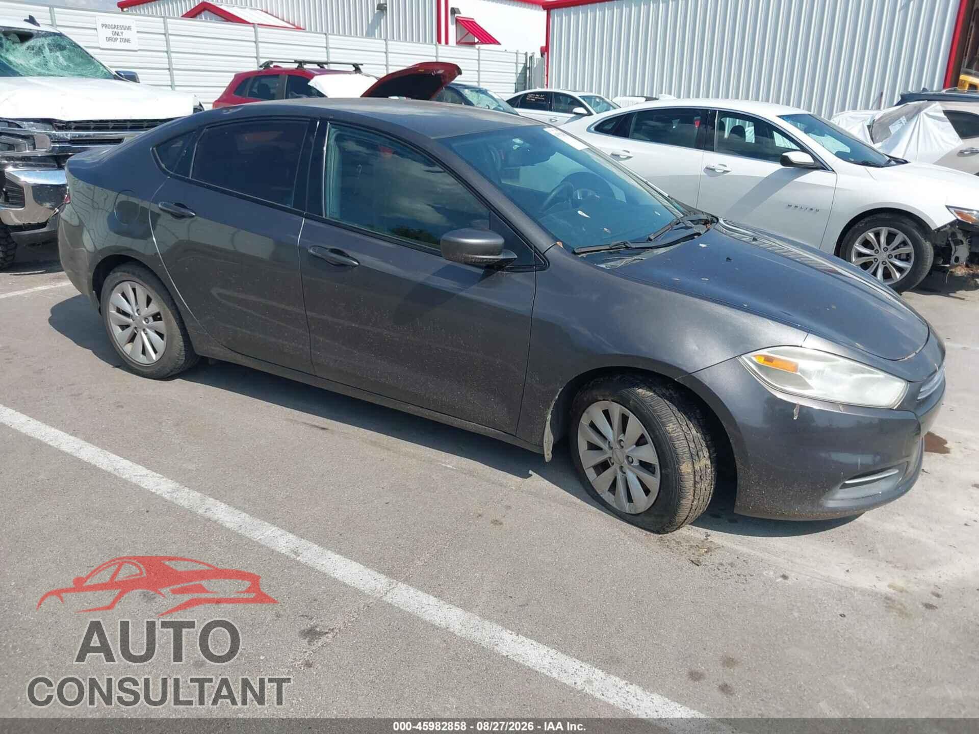 DODGE DART 2015 - 1C3CDFDH7FD213439