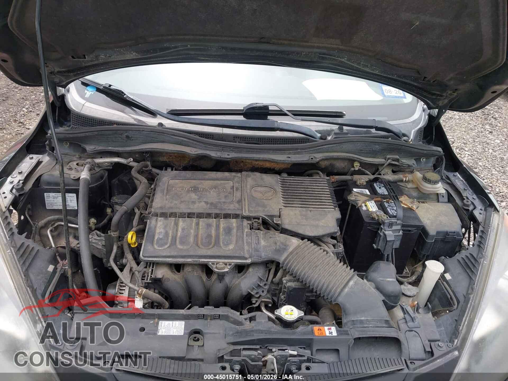 MAZDA MAZDA2 2012 - JM1DE1LY2C0140792