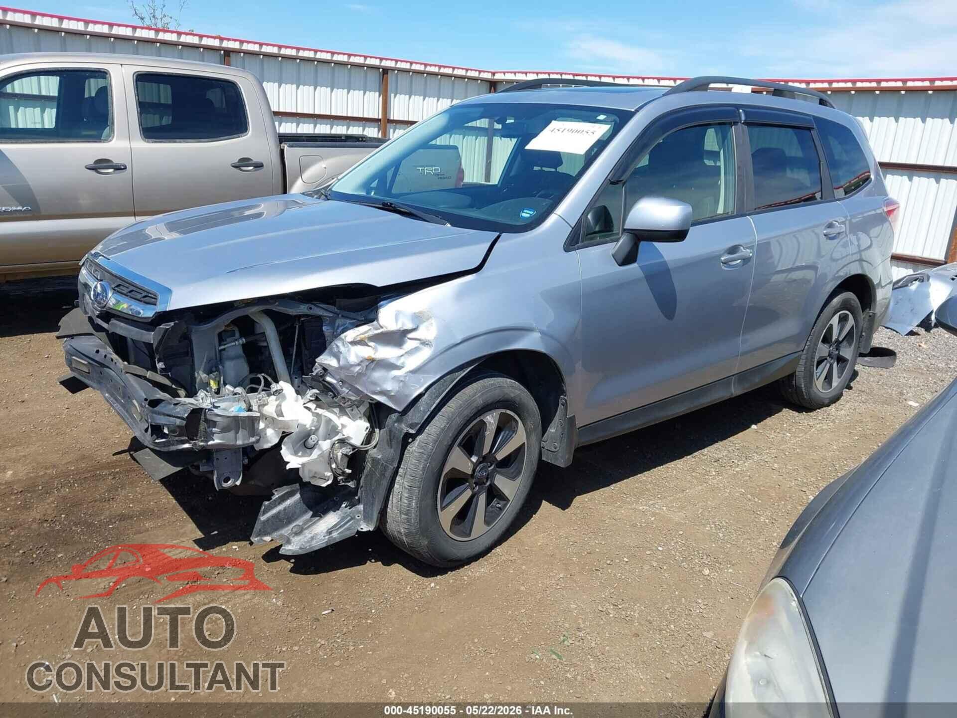 SUBARU FORESTER 2017 - JF2SJAEC5HH806669