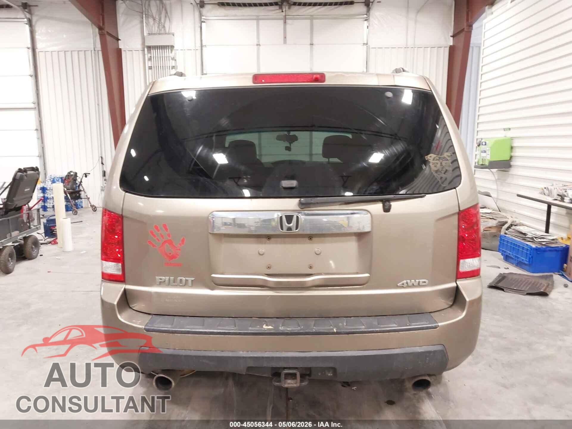 HONDA PILOT 2011 - 5FNYF4H46BB001447
