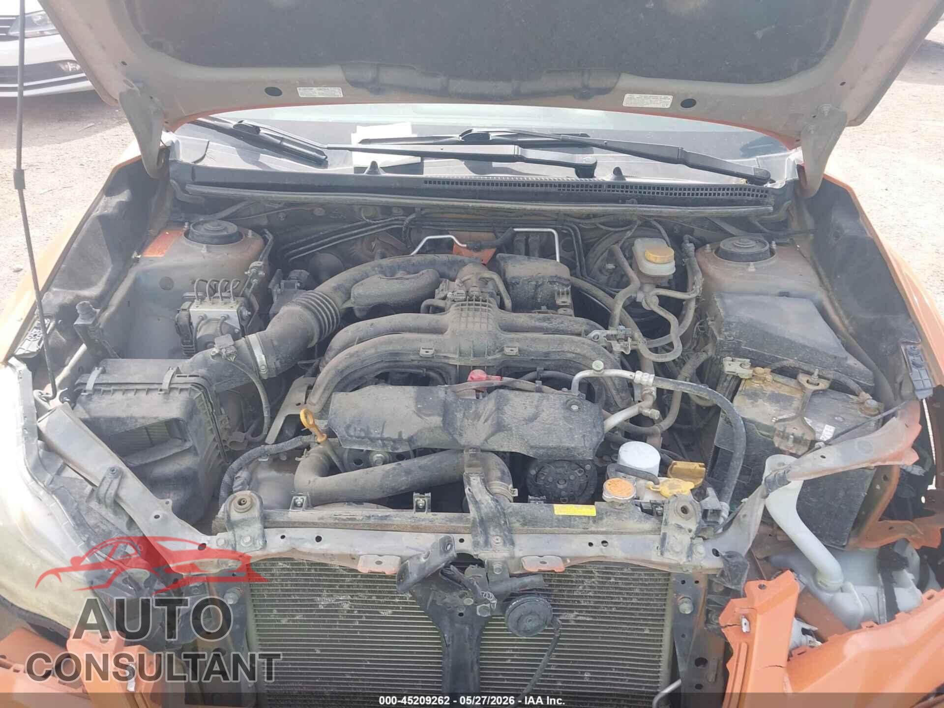 SUBARU XV CROSSTREK 2014 - JF2GPAGC8E8281054