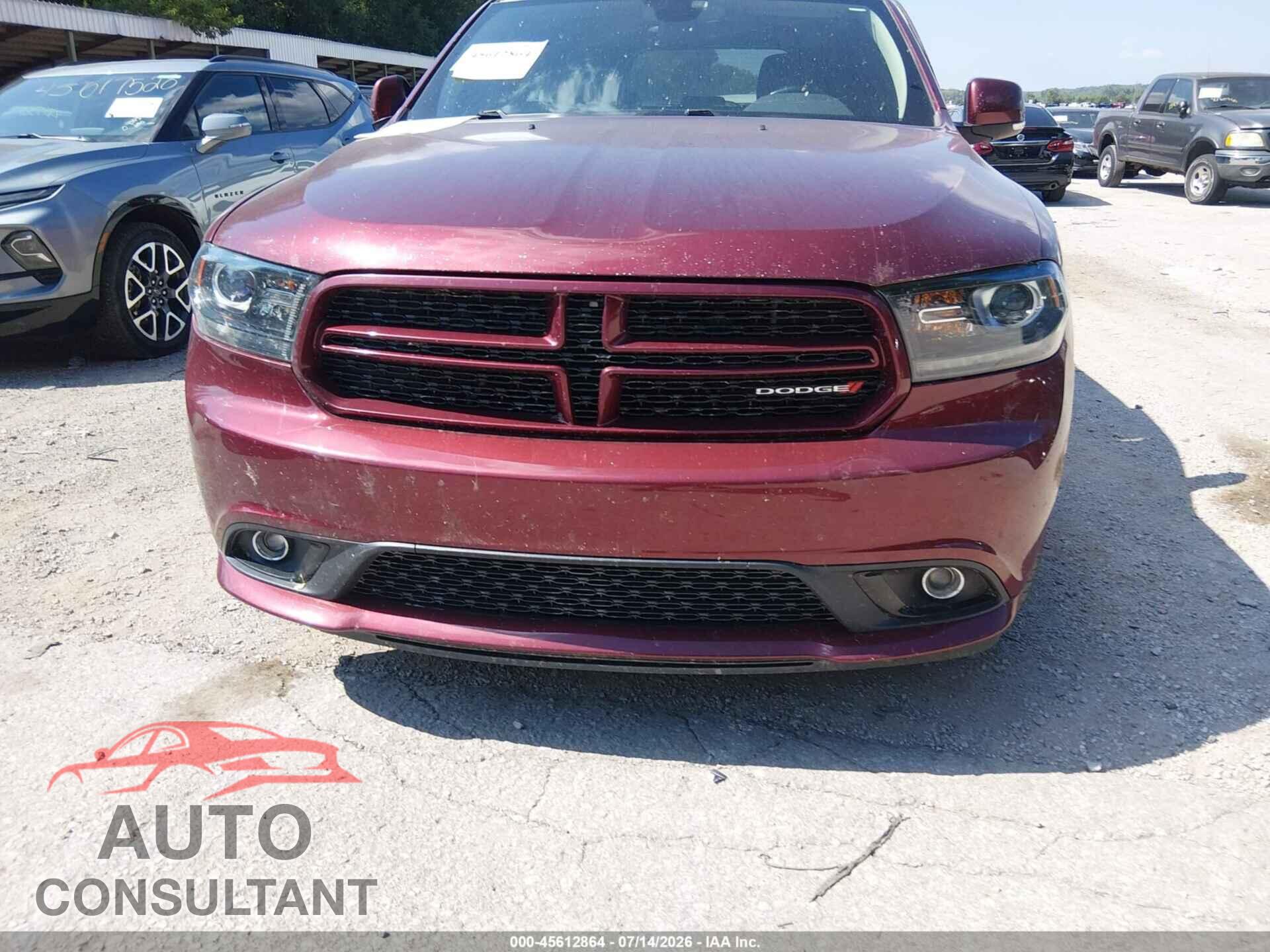DODGE DURANGO 2017 - 1C4RDJDG9HC917764