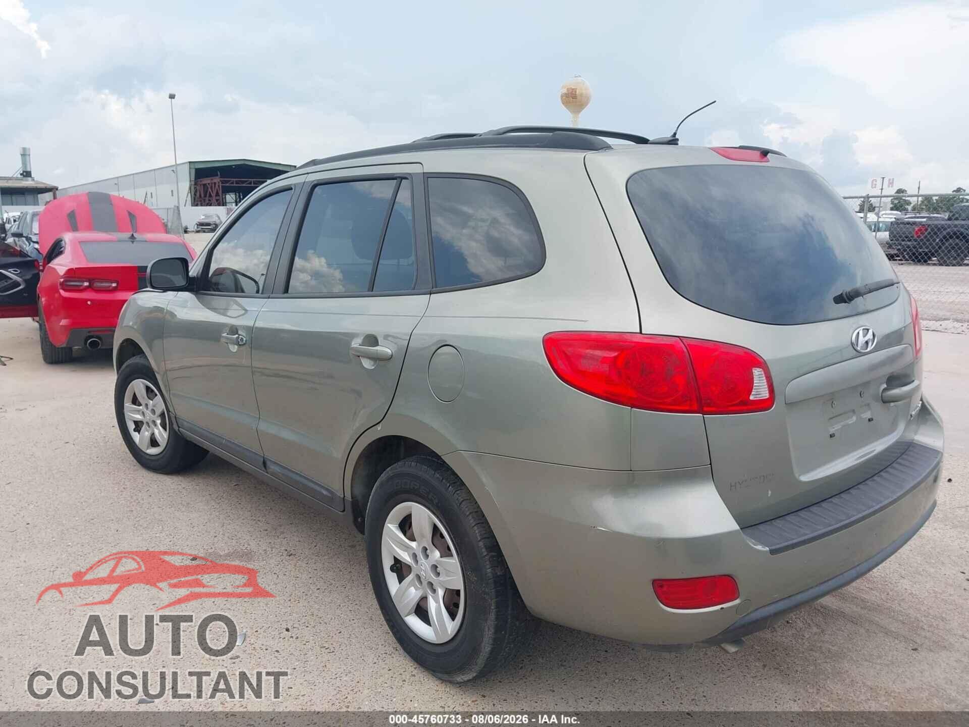 HYUNDAI SANTA FE 2009 - 5NMSG13D69H257248