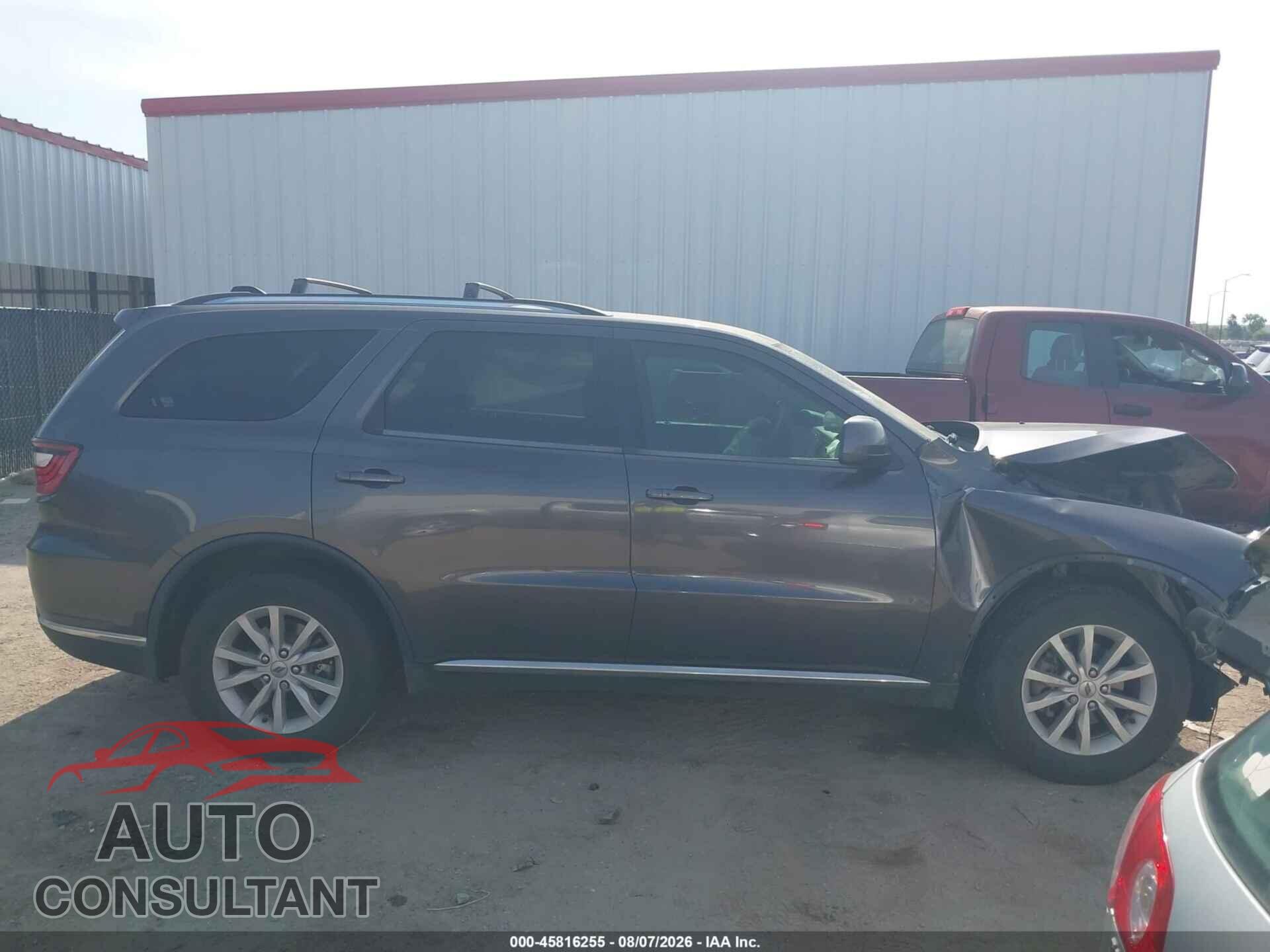 DODGE DURANGO 2019 - 1C4RDHAGXKC753669