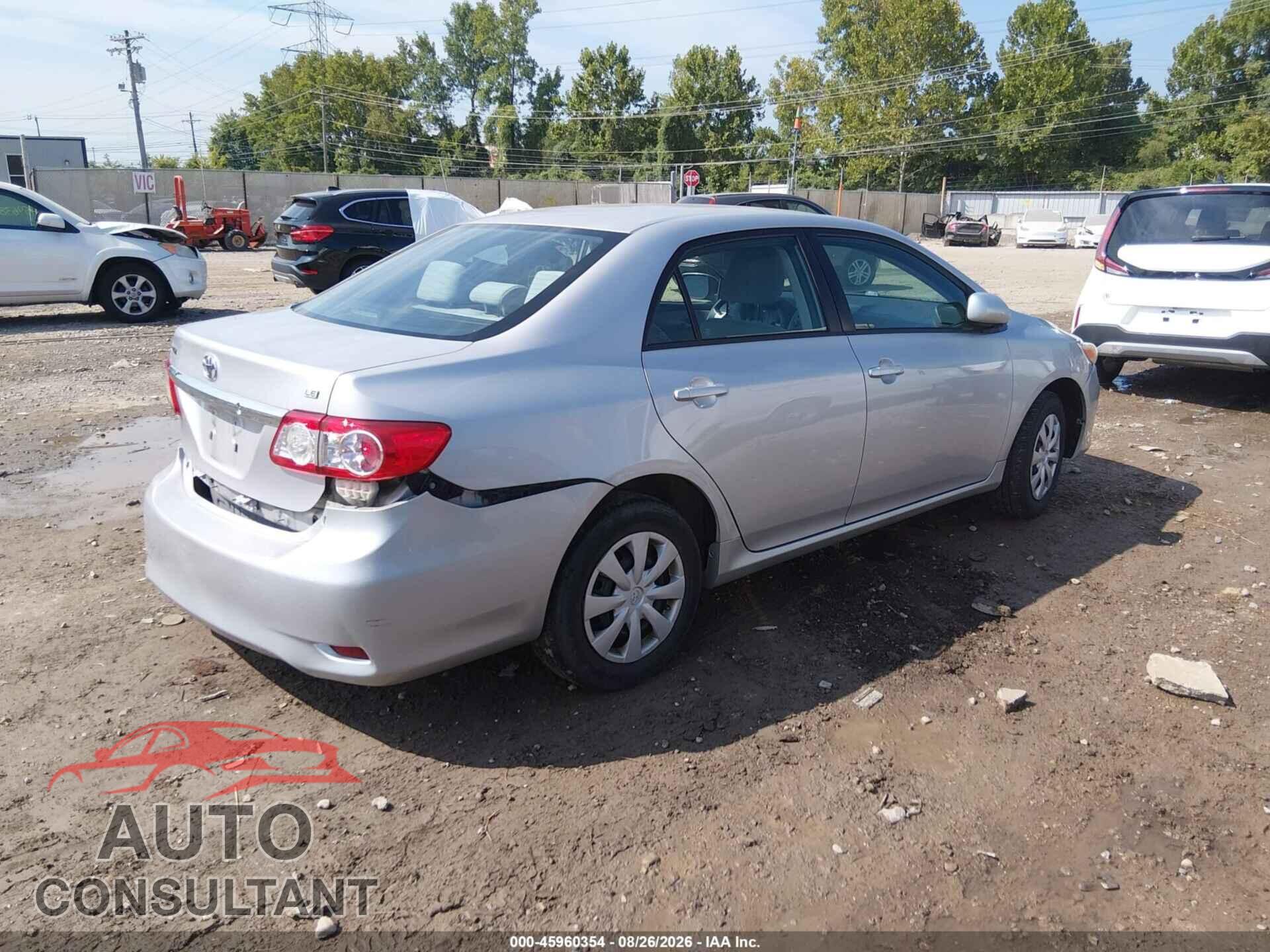 TOYOTA COROLLA 2011 - 2T1BU4EEXBC651539